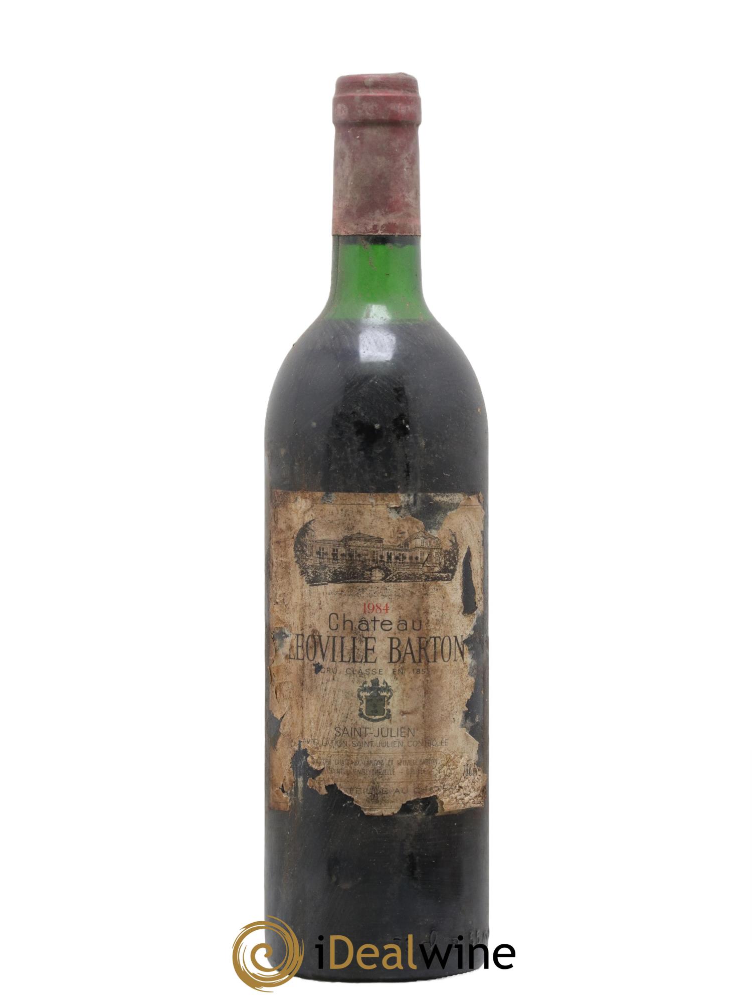 Château Léoville Barton 2ème Grand Cru Classé 1984 - Lot de 1 bouteille - 0