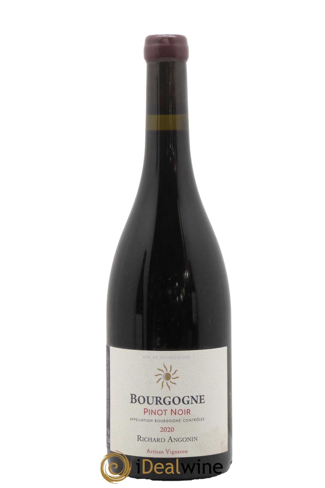 Bourgogne Pinot Noir Richard Angonin 2020 - Lot de 1 bouteille - 0