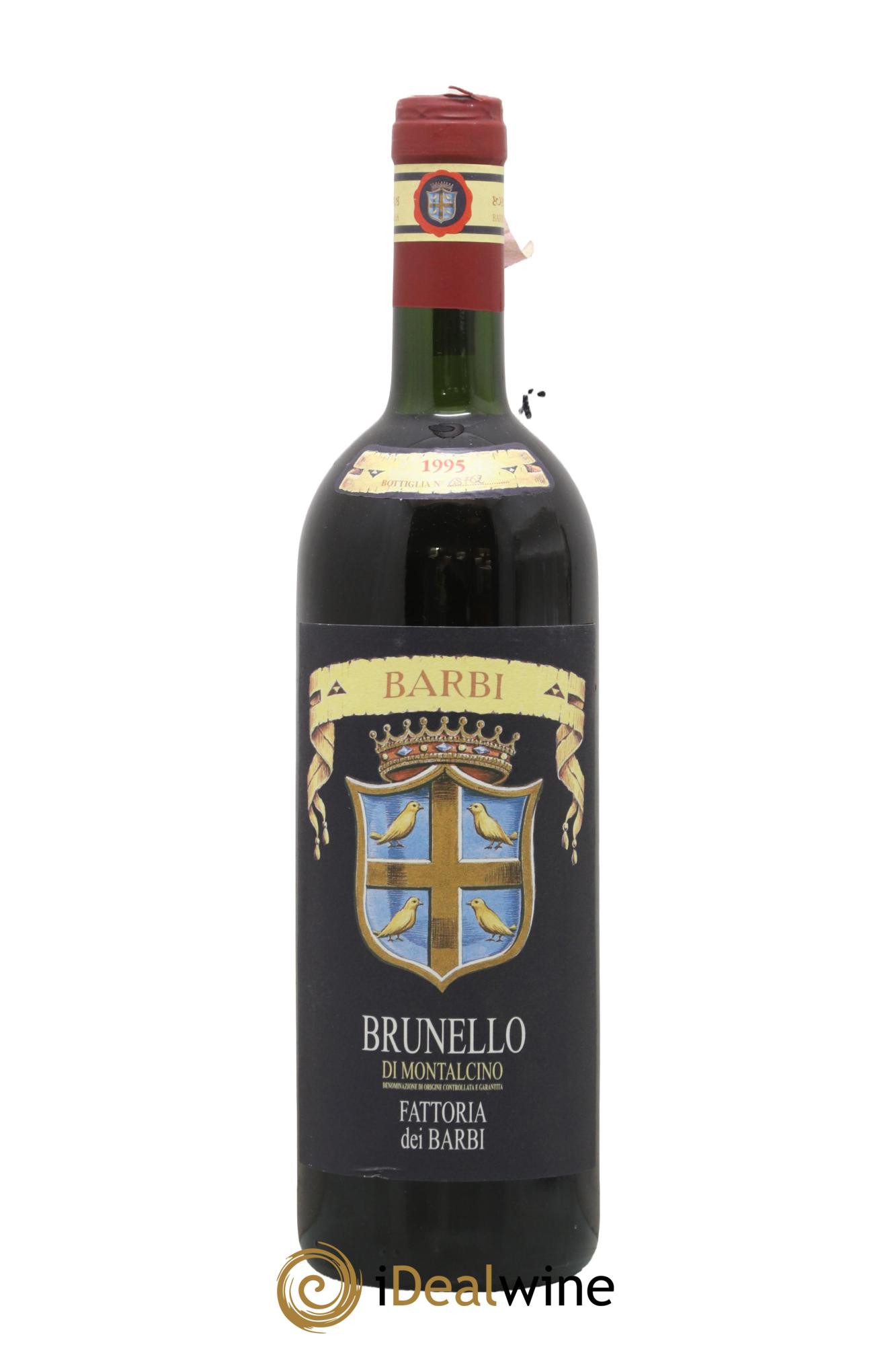 Brunello di Montalcino DOCG Fattoria dei Barbi 1995 - Lot de 1 bouteille - 0