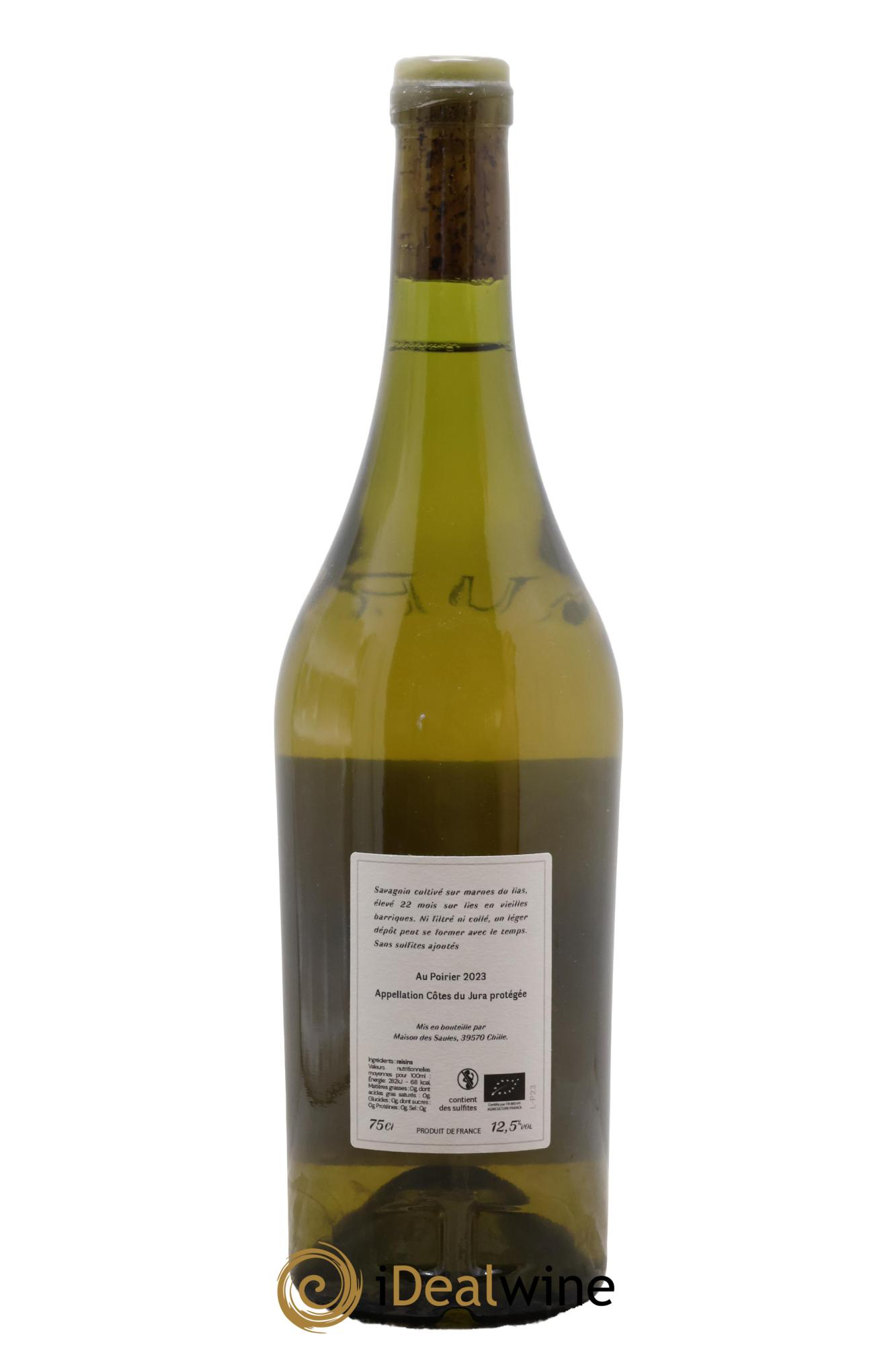 Côtes du Jura Au Poirier Saules (Maison des) 2023 - Lot of 1 bottle - 1
