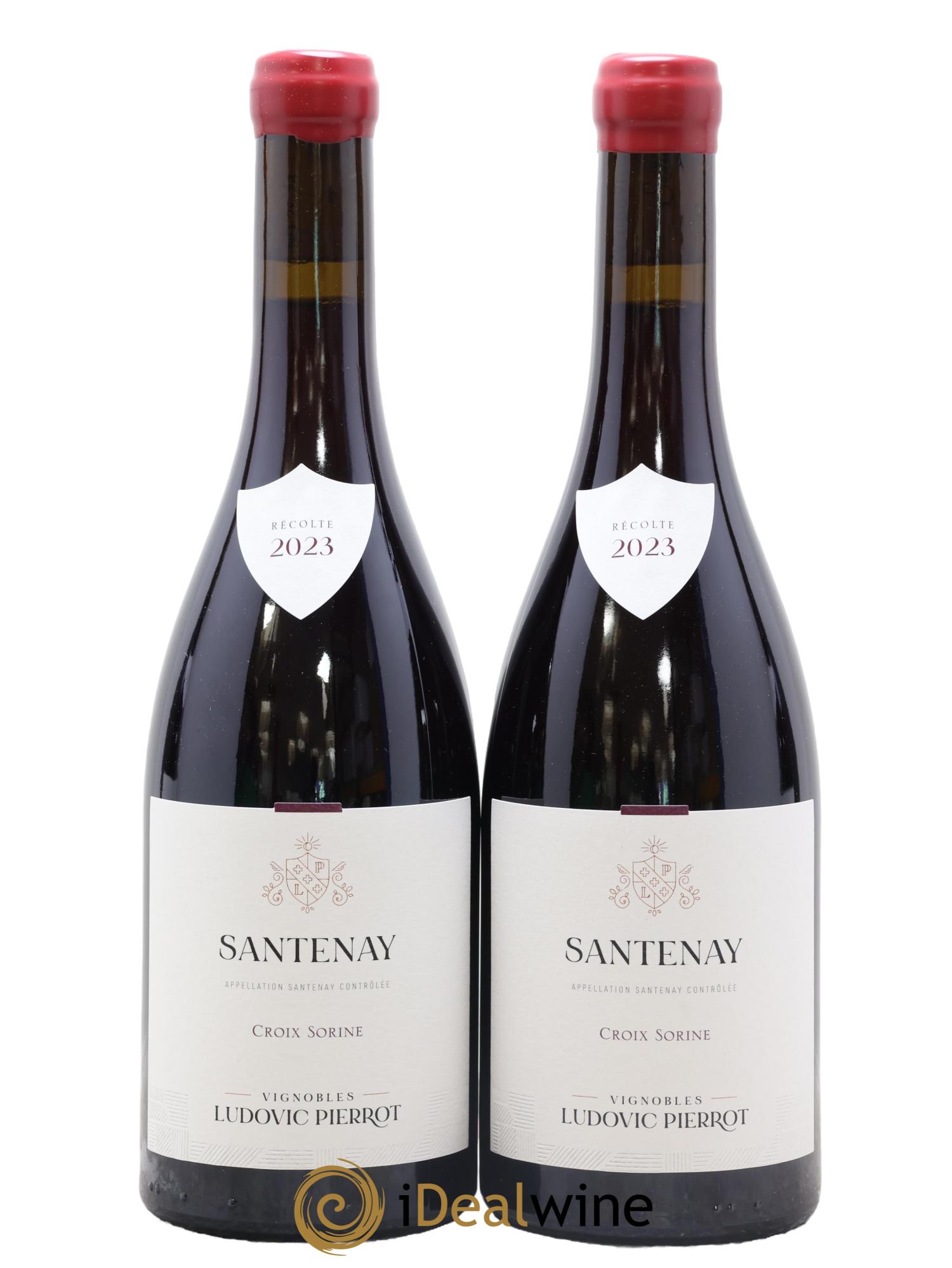 Santenay Croix Sorine ludovic pierrot 2023 - Lot de 2 bouteilles - 0