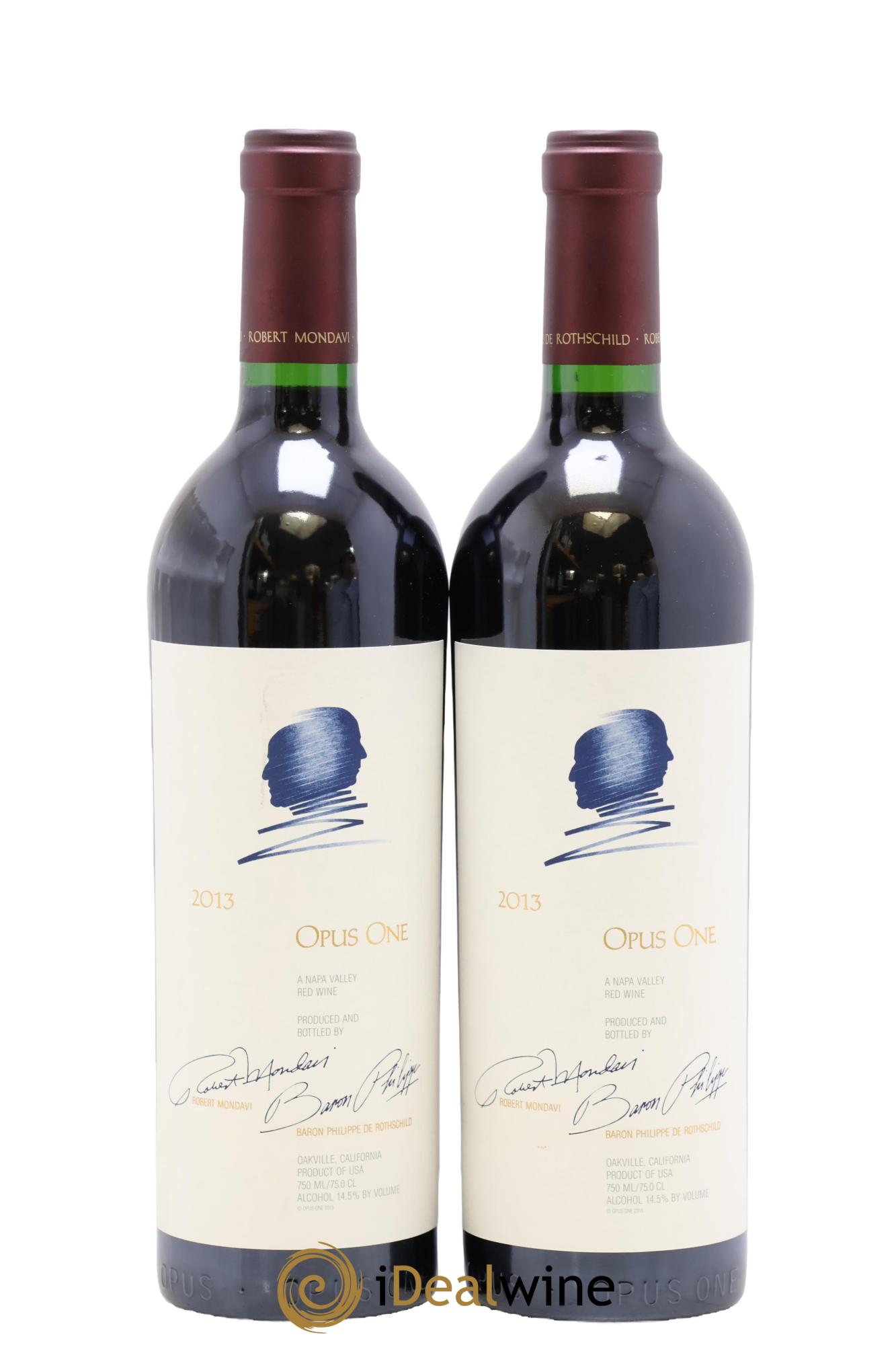Napa Valley Opus One Robert Mondavi 2013 - Posten von 2 Flaschen - 0