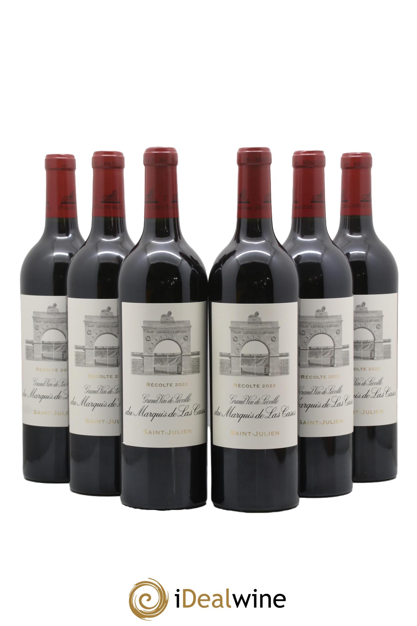 Château Léoville Las Cases 2ème Grand Cru Classé 2022 - Lot of 6 bottles - 0
