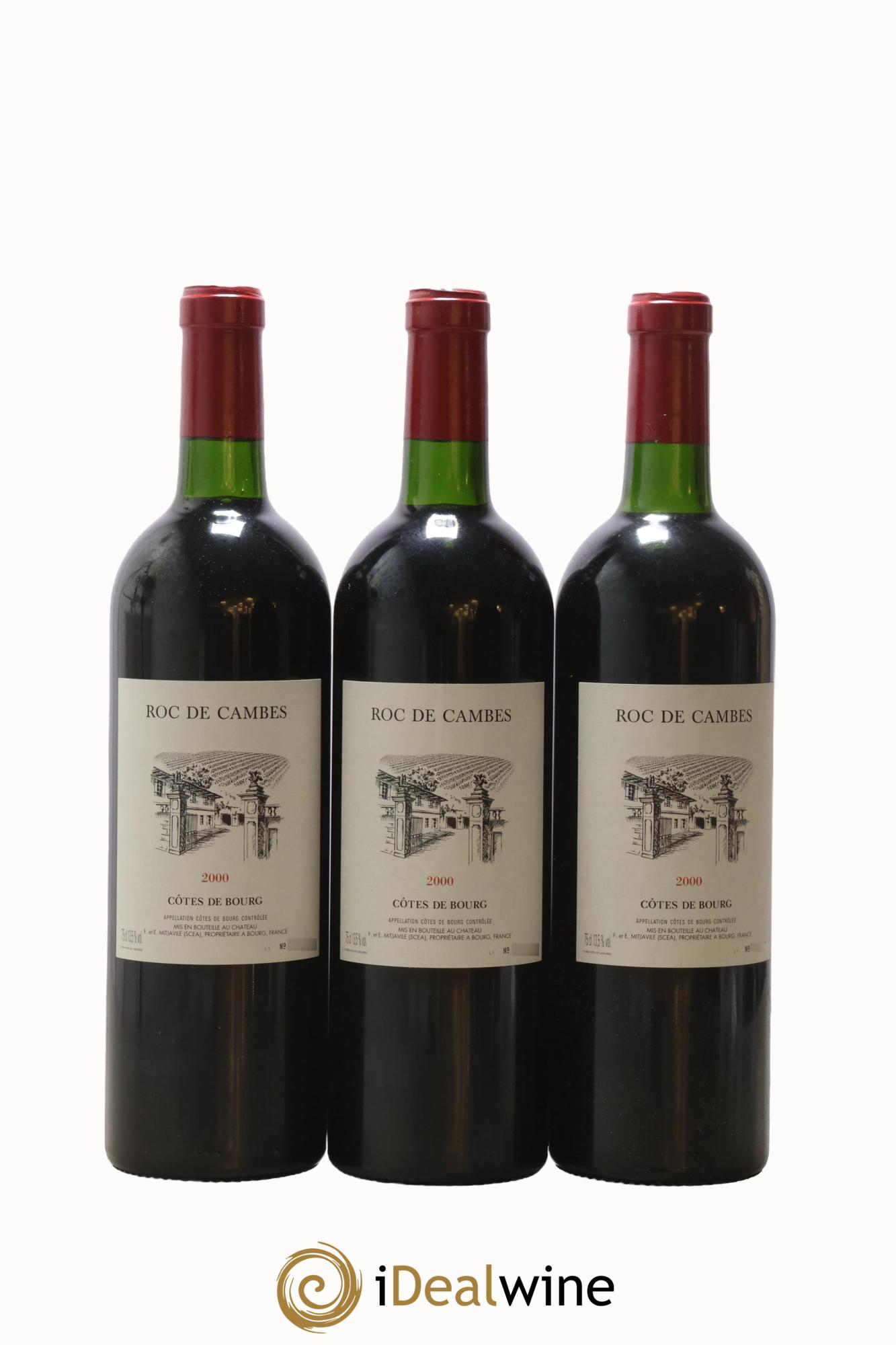 Roc de Cambes 2000 - Lot de 6 bouteilles - 2