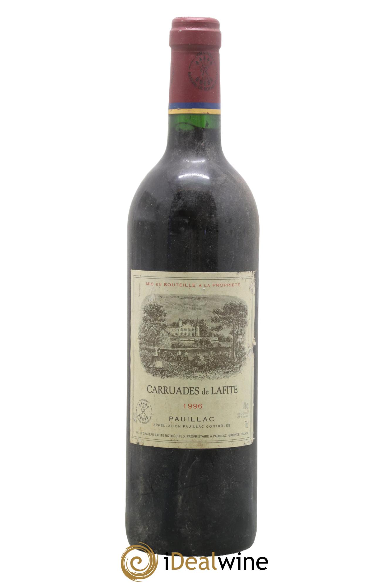 Carruades de Lafite Rothschild Second Vin 1996 - Lotto di 1 bottiglia - 0