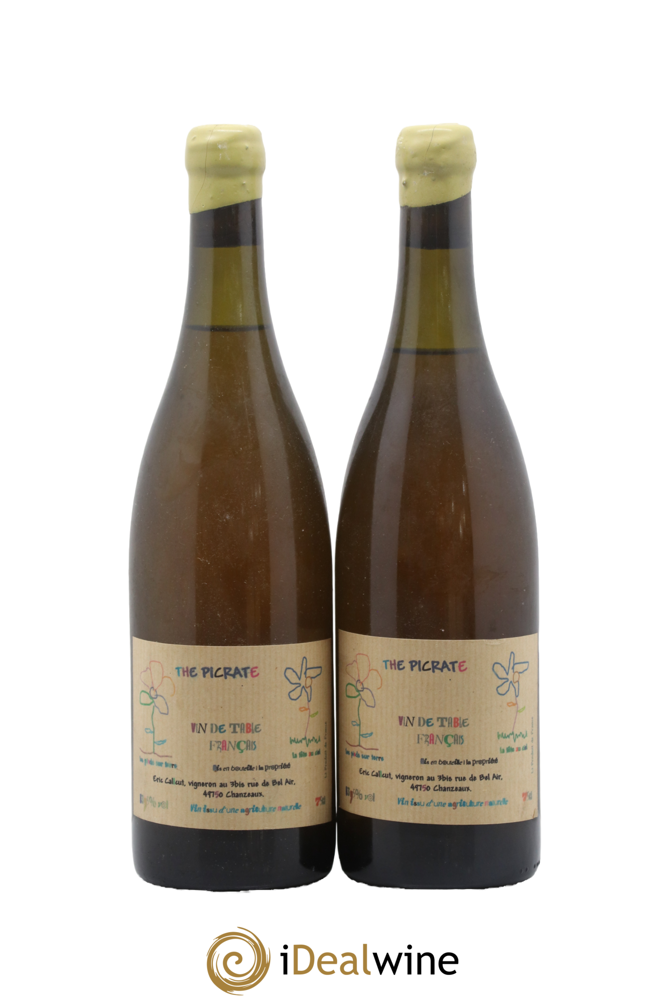 Vin de table La Croix de la Mouche Callcut 1997 - Lotto di 2 bottiglie - 0