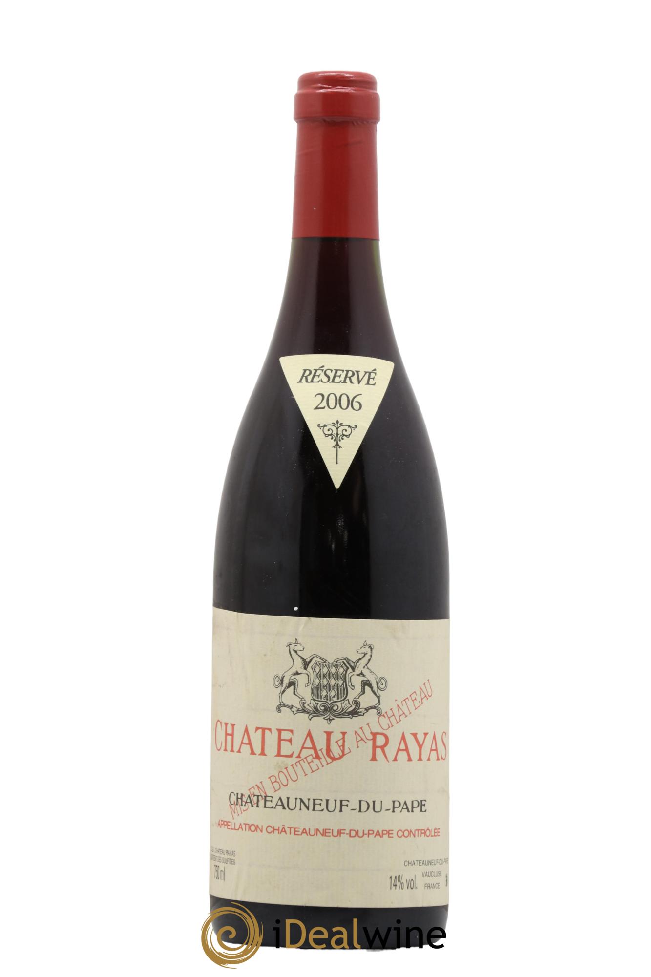 Châteauneuf-du-Pape Château Rayas Emmanuel Reynaud 2006 - Lot de 1 bouteille - 0