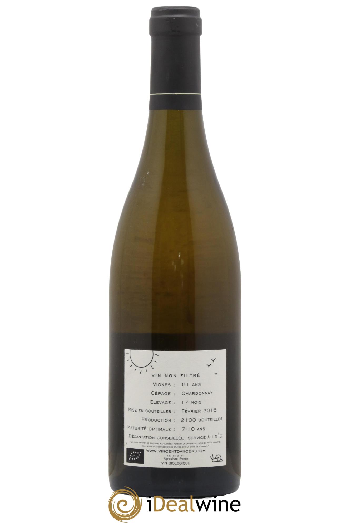 Chassagne-Montrachet 1er Cru (Morgeot) Tête du Clos Vincent Dancer 2014 - Lot de 1 bouteille - 1