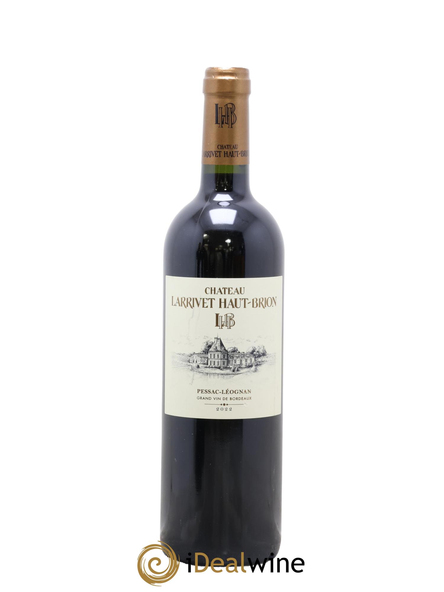 Château Larrivet Haut-Brion 2022 - Lot de 1 bouteille - 0