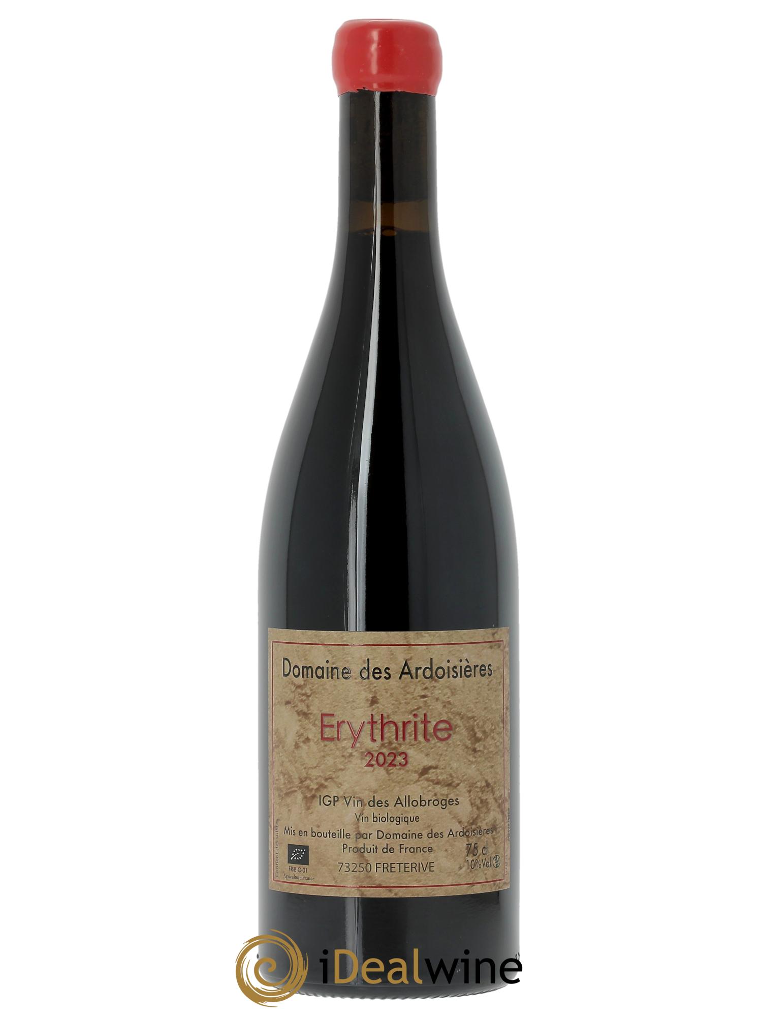IGP Vin des Allobroges Erythrite Ardoisières (Domaine des)  2023 - Lot of 1 bottle - 0