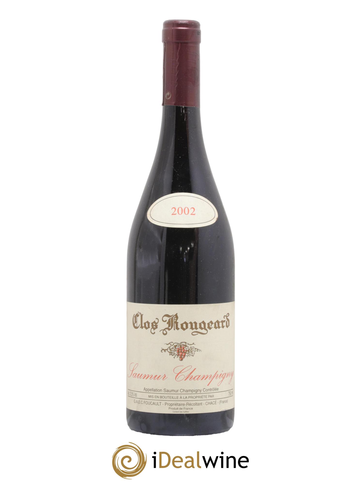 Saumur-Champigny Clos Rougeard 2002 - Posten von 1 Flasche - 0