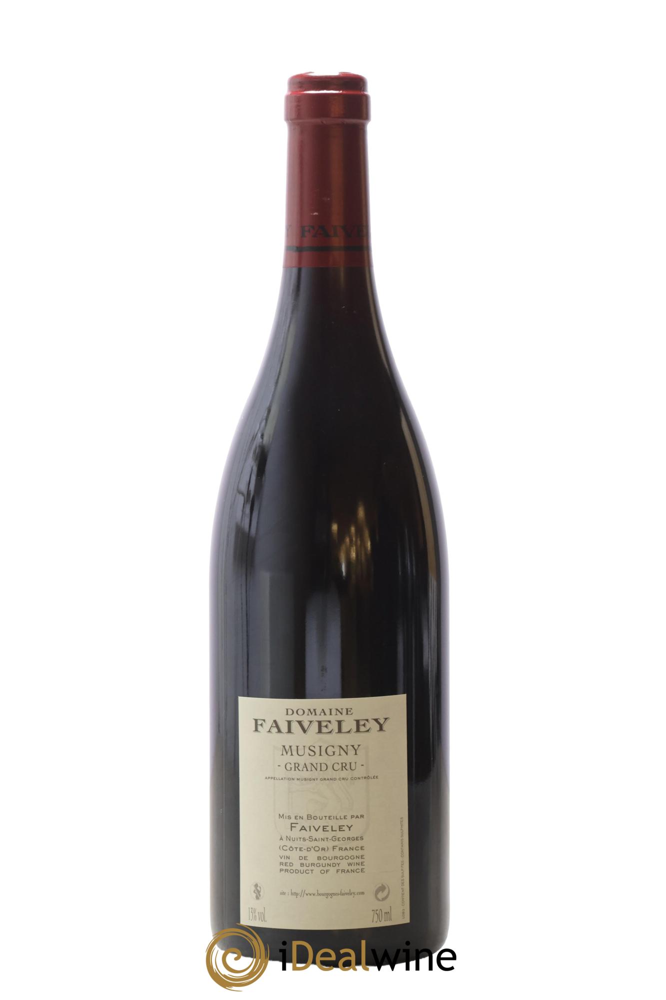 Musigny Grand Cru Faiveley 2010 - Lot de 1 bouteille - 1