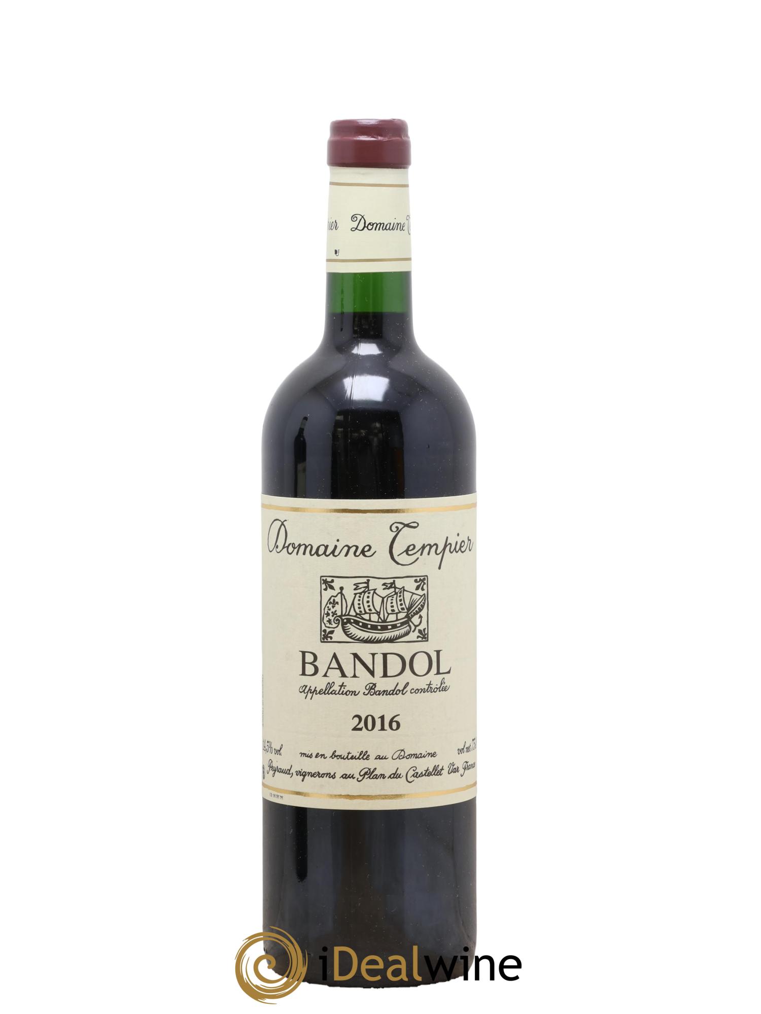 Bandol Domaine Tempier Famille Peyraud 2016 - Lot de 1 bouteille - 0