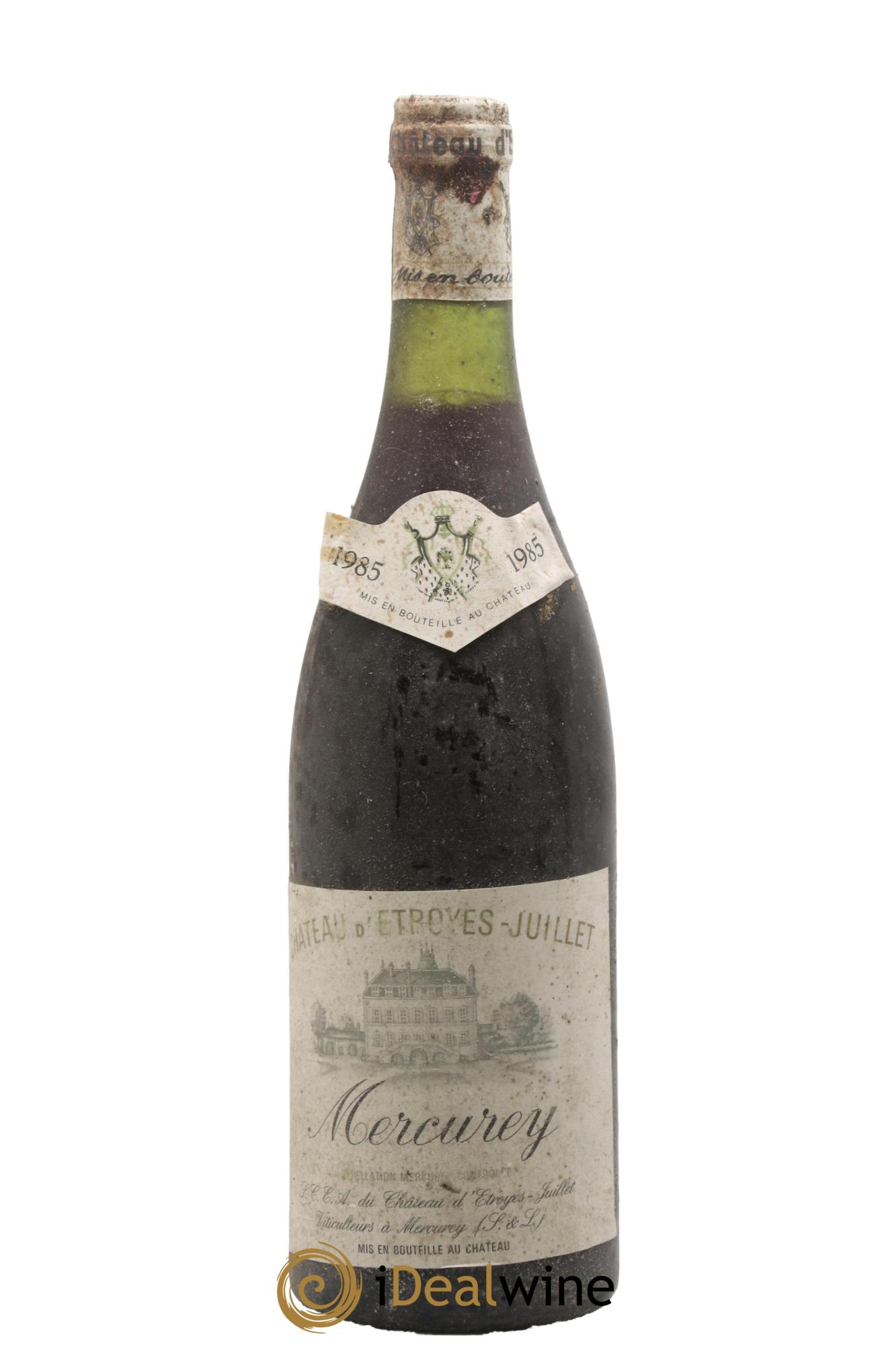 Mercurey Château D'Etroyes Juillet 1985 - Lot de 1 bouteille - 0