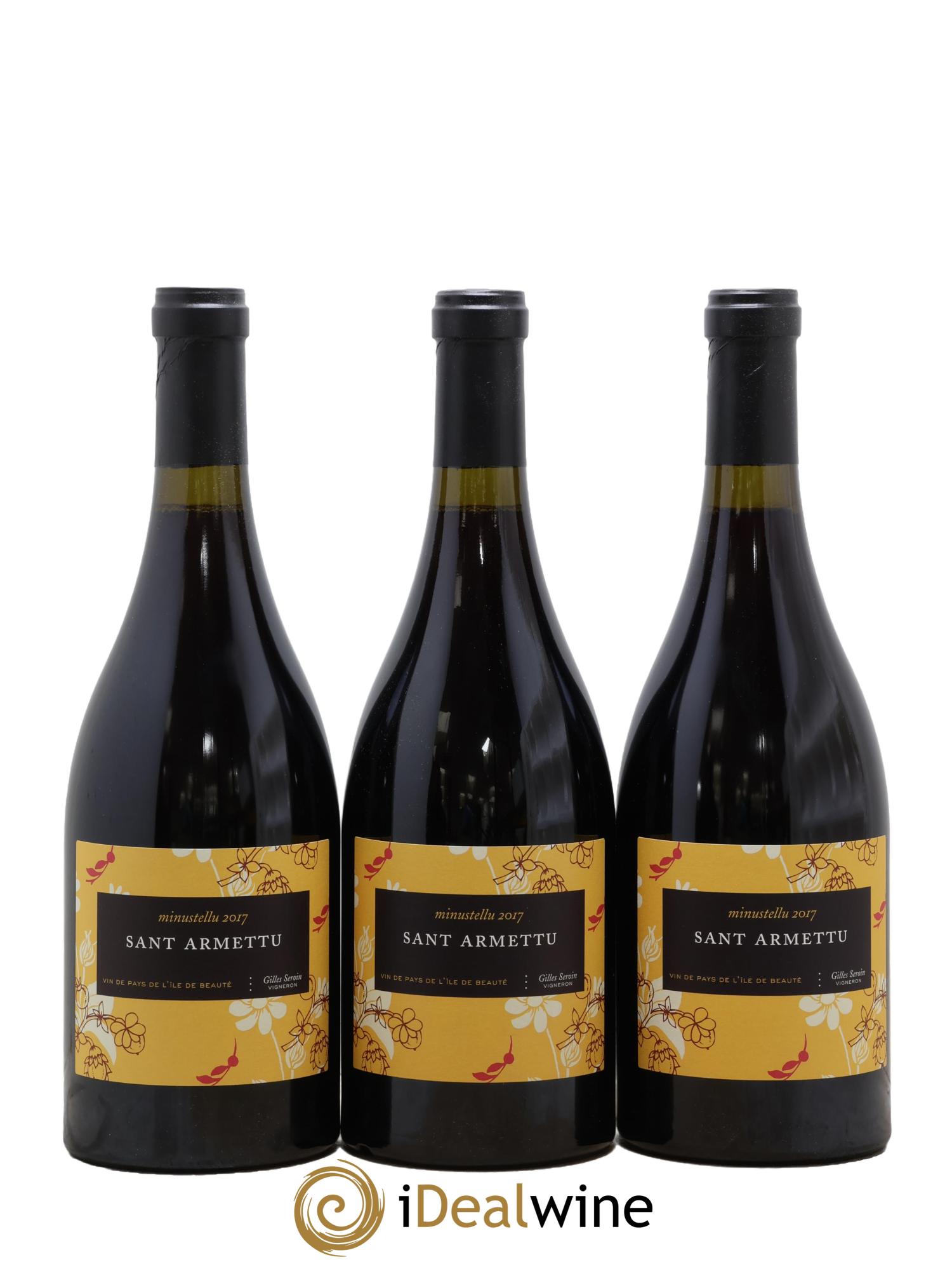 IGP Ile de Beauté Minustellu Sant Armettu (Domaine) 2017 - Lotto di 3 bottiglie - 0