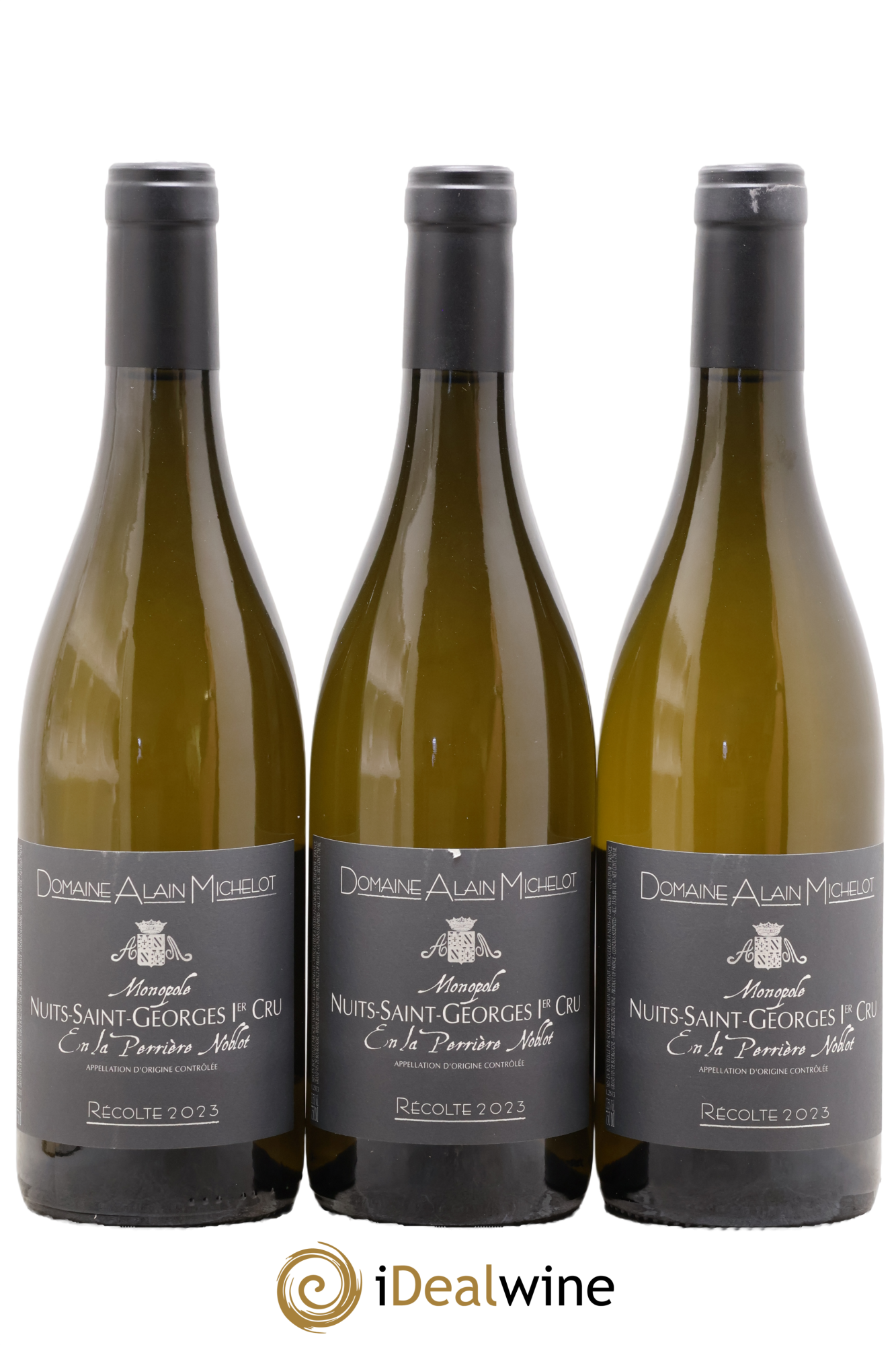 Nuits-Saint-Georges 1er Cru En La Perrière Noblot Alain Michelot (Domaine) Monopole 2023 - Lot de 3 bouteilles - 0