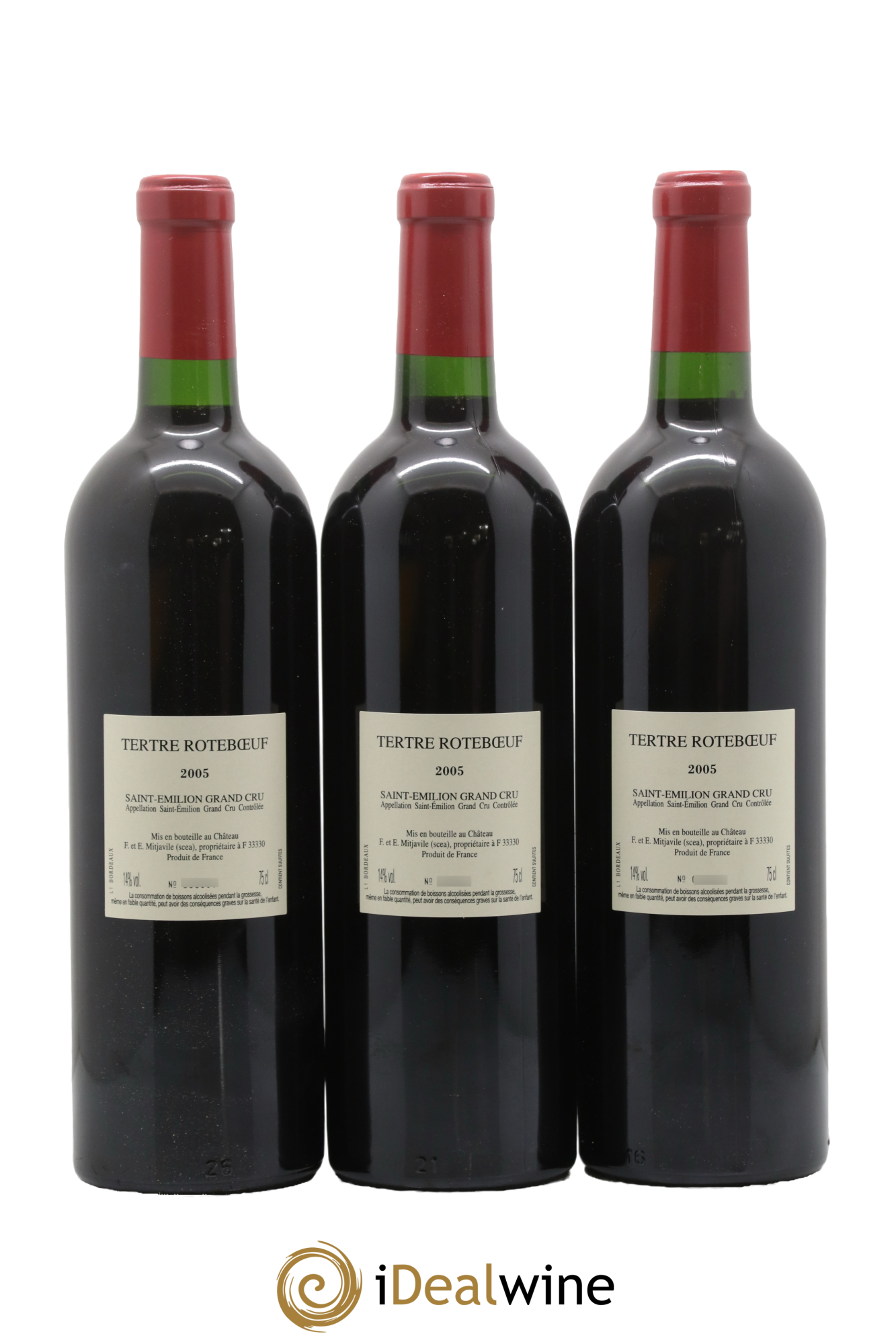 Château Tertre Roteboeuf 2005 - Lot de 6 bouteilles - 2