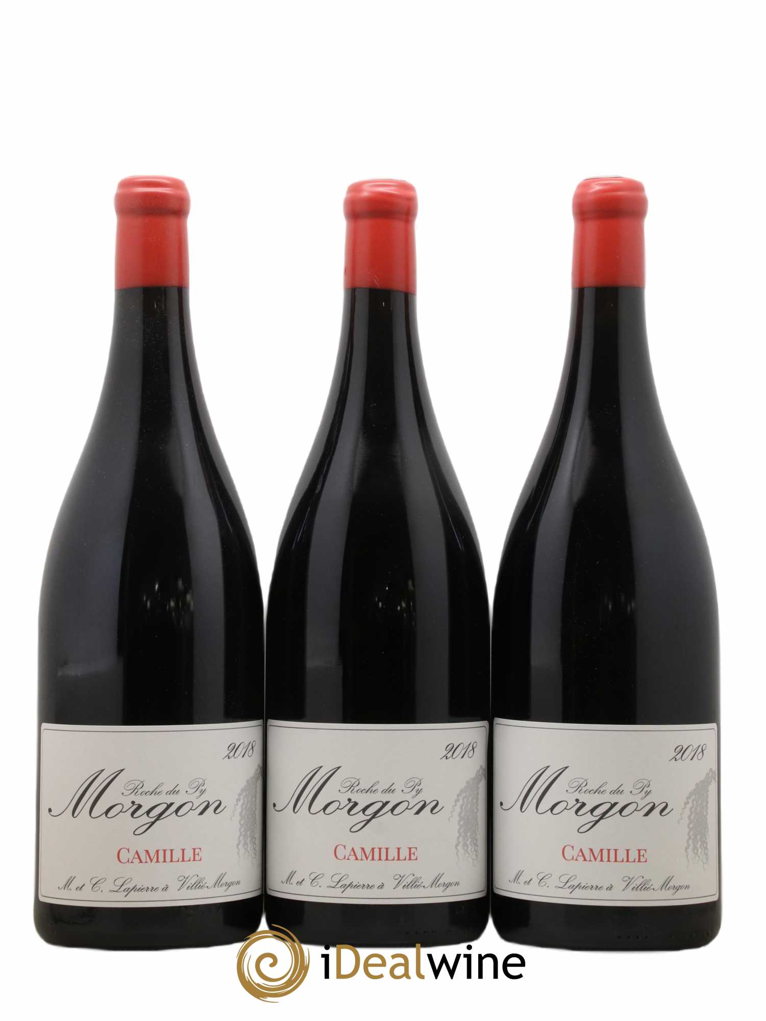 Morgon Roche du Py Camille Marcel Lapierre (Domaine) 2018 - Lot de 3 magnums - 0