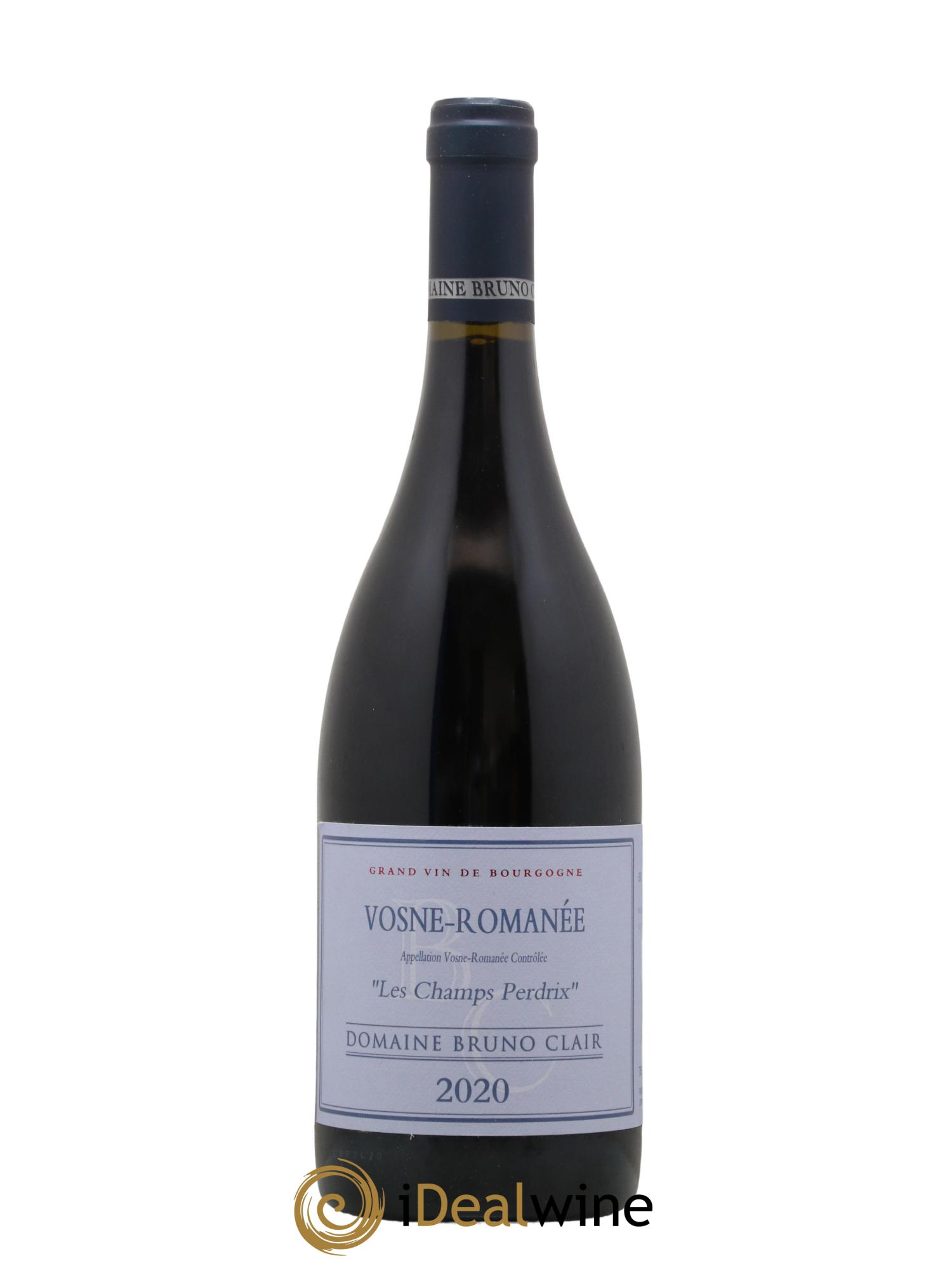 Vosne-Romanée Les Champs Perdrix Bruno Clair (Domaine) 2020 - Lot de 1 bouteille - 0