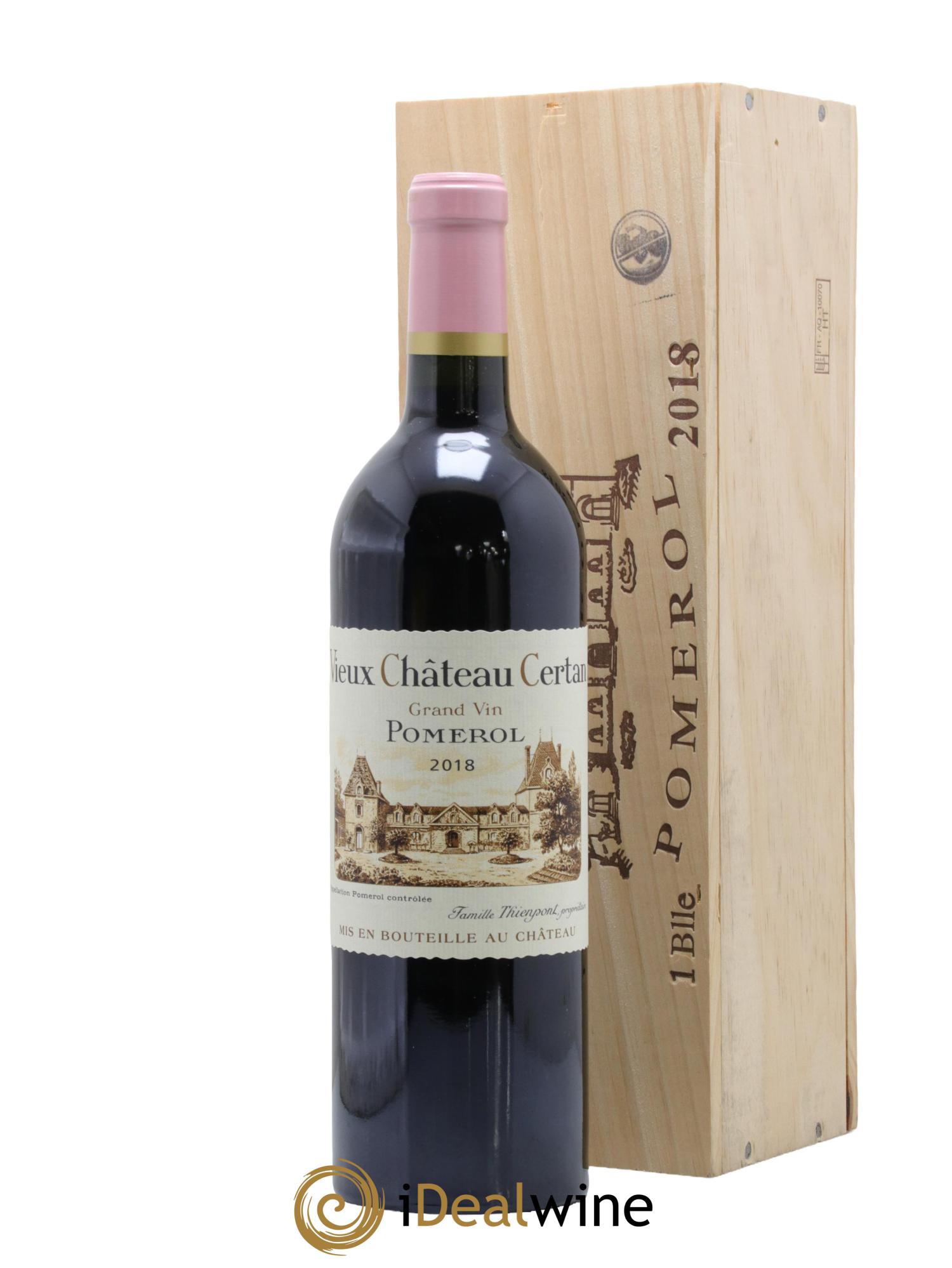 Vieux Château Certan 2018 - Lot of 1 bottle - 0