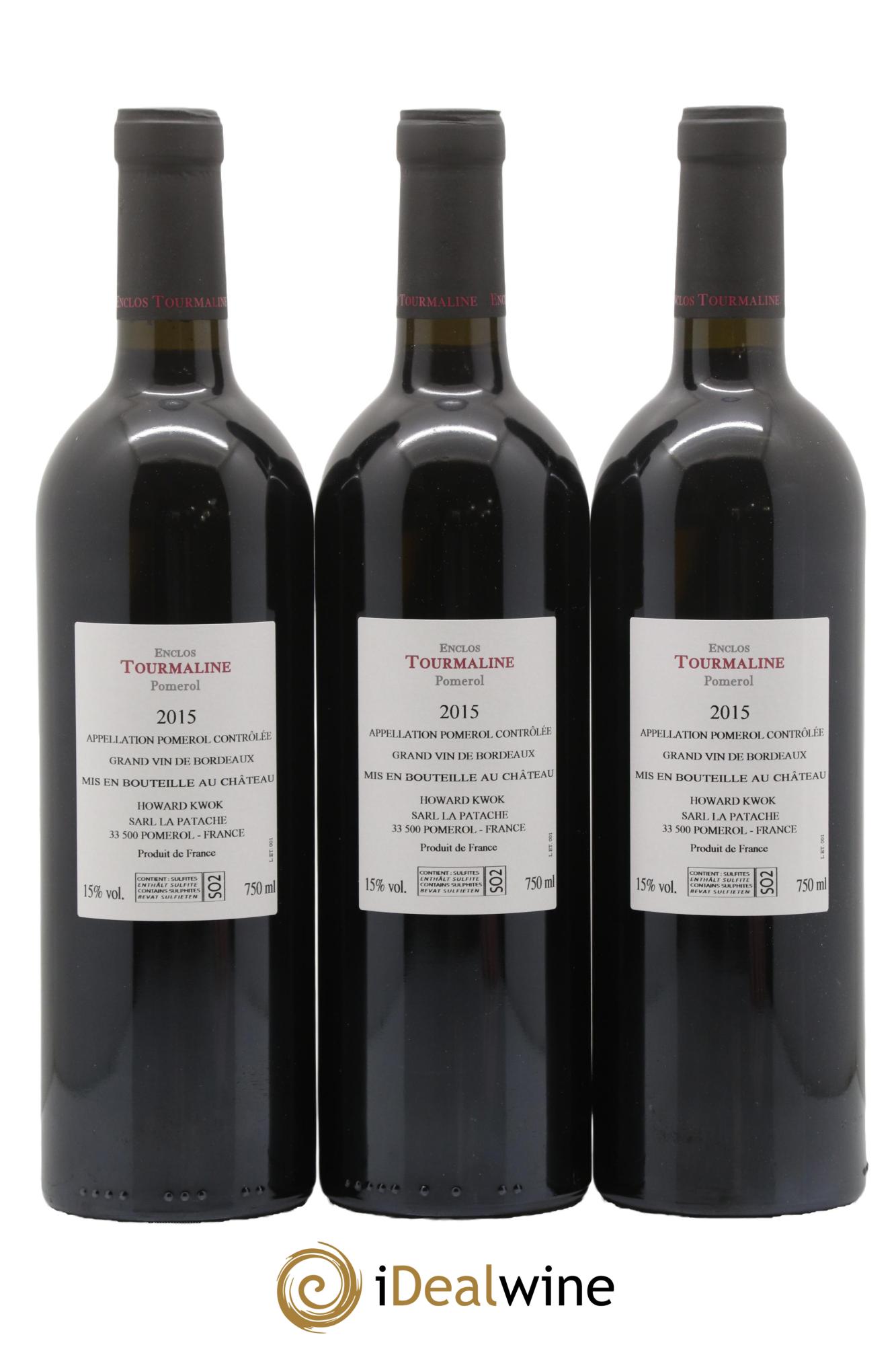Enclos Tourmaline 2015 - Posten von 3 Flaschen - 1
