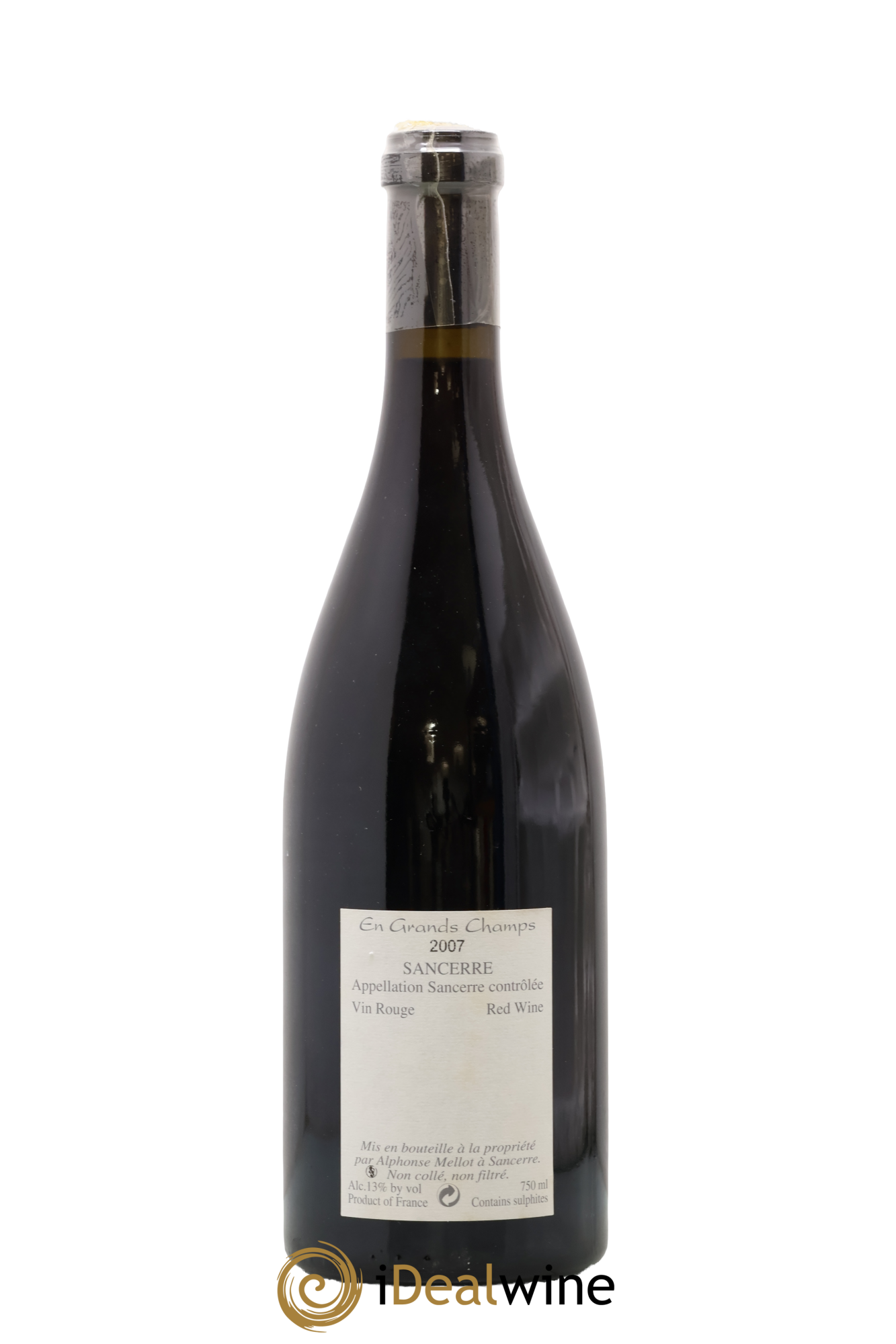 Sancerre En Grands Champs Alphonse Mellot 2007 - Lot of 1 bottle - 1