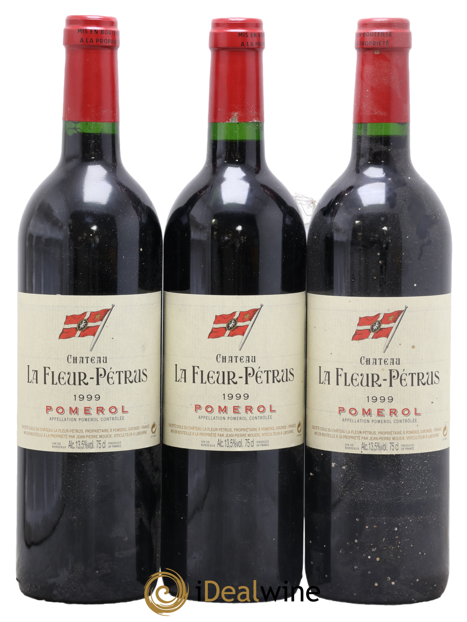Château la Fleur Petrus 1999 - Posten von 3 Flaschen - 0