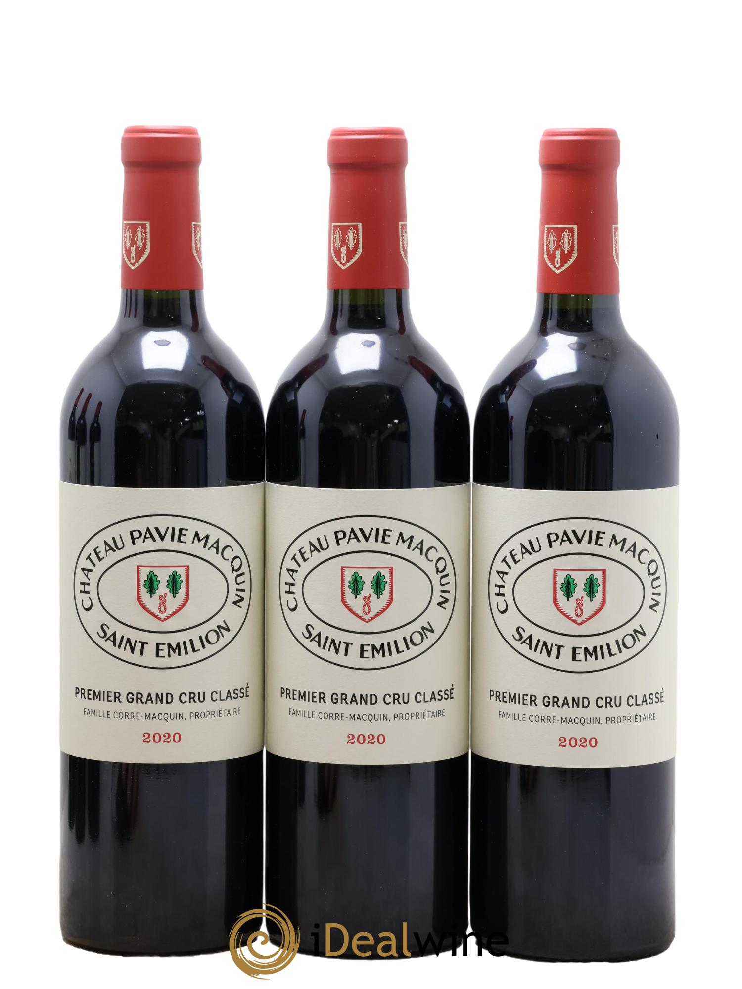 Château Pavie Macquin 1er Grand Cru Classé B 2020 - Lot of 6 bottles - 1