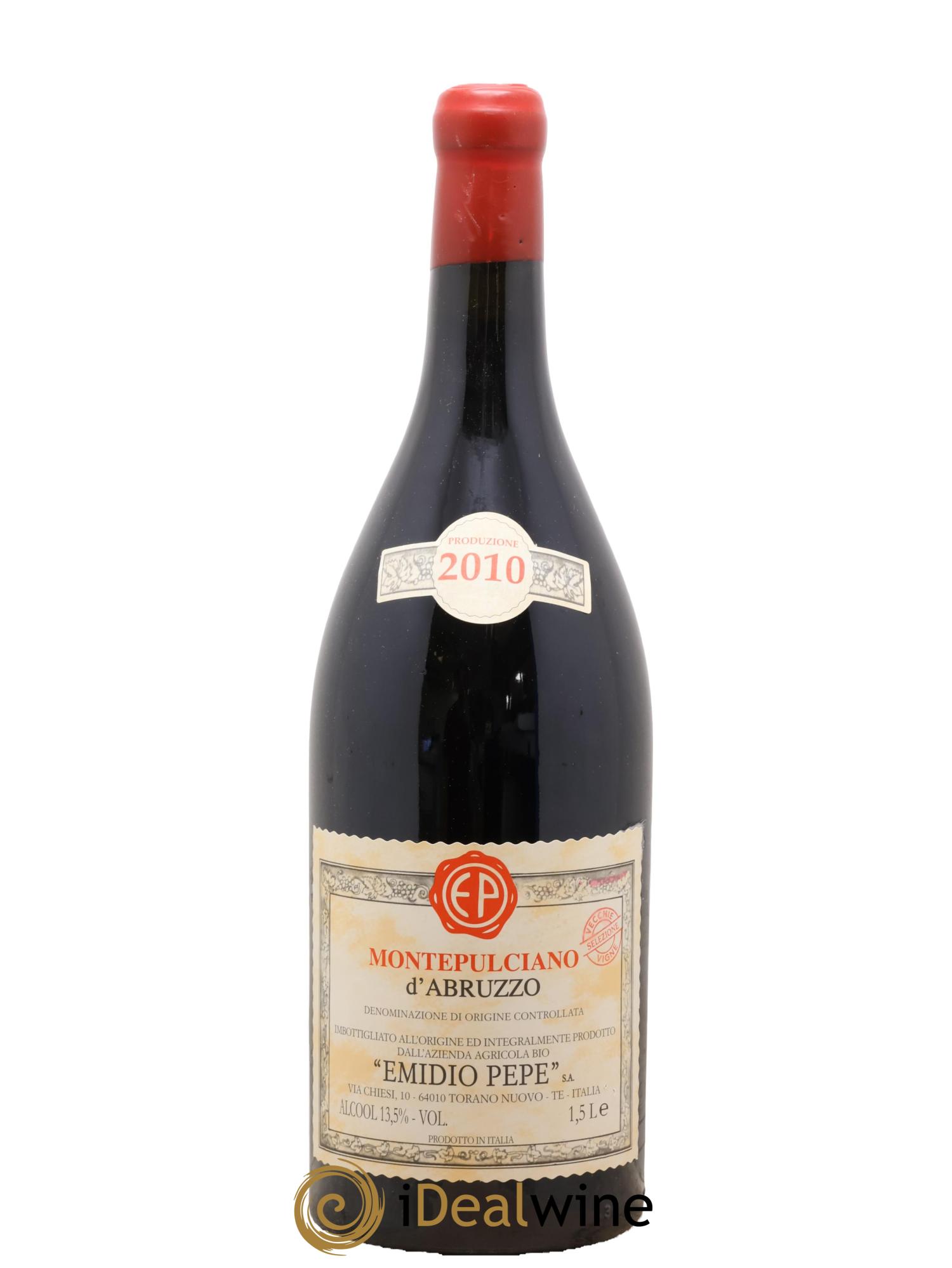 Montepulciano d'Abruzzo Vecchie Vigne Emidio Pepe 2010 - Lot of 1 magnum - 0