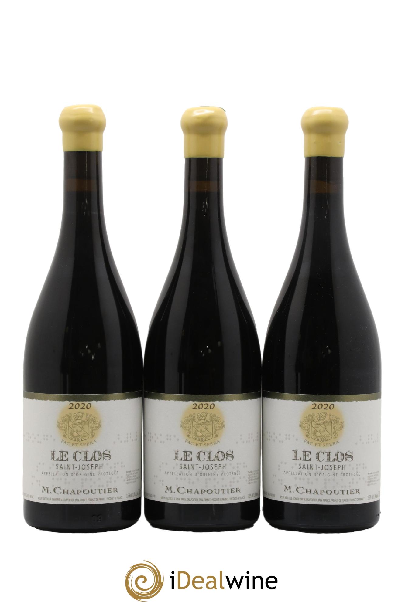 Saint-Joseph Le Clos Chapoutier  2020 - Lot de 6 bouteilles - 2
