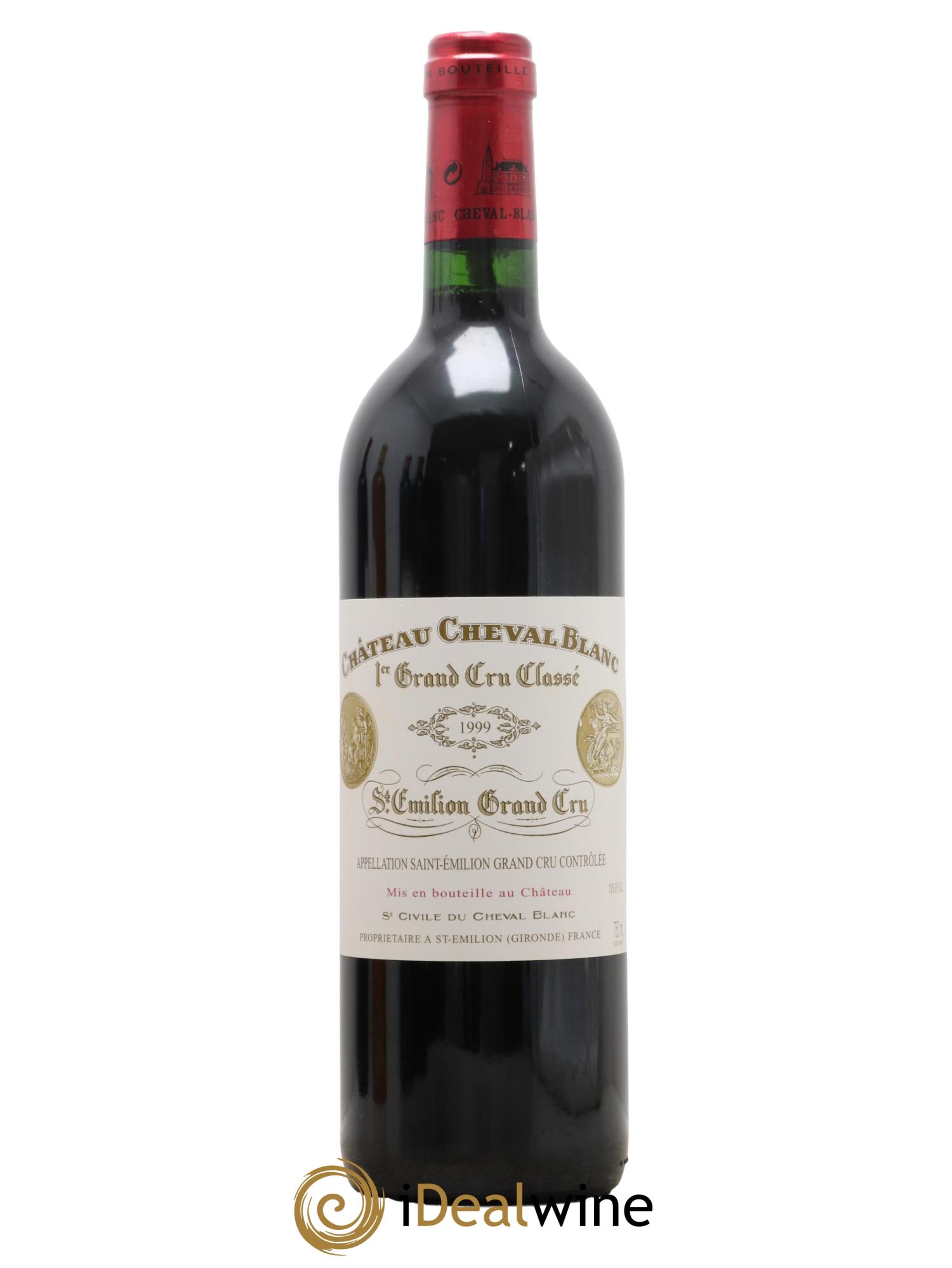 Château Cheval Blanc 1er Grand Cru Classé A 1999 - Lot de 1 bouteille - 0