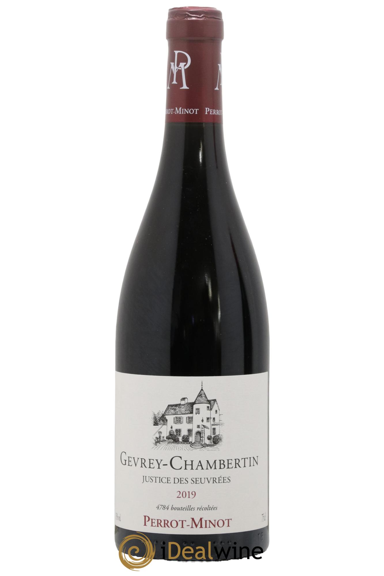 Gevrey-Chambertin Justice des Seuvrées Perrot-Minot 2019 - Lot of 1 bottle - 0