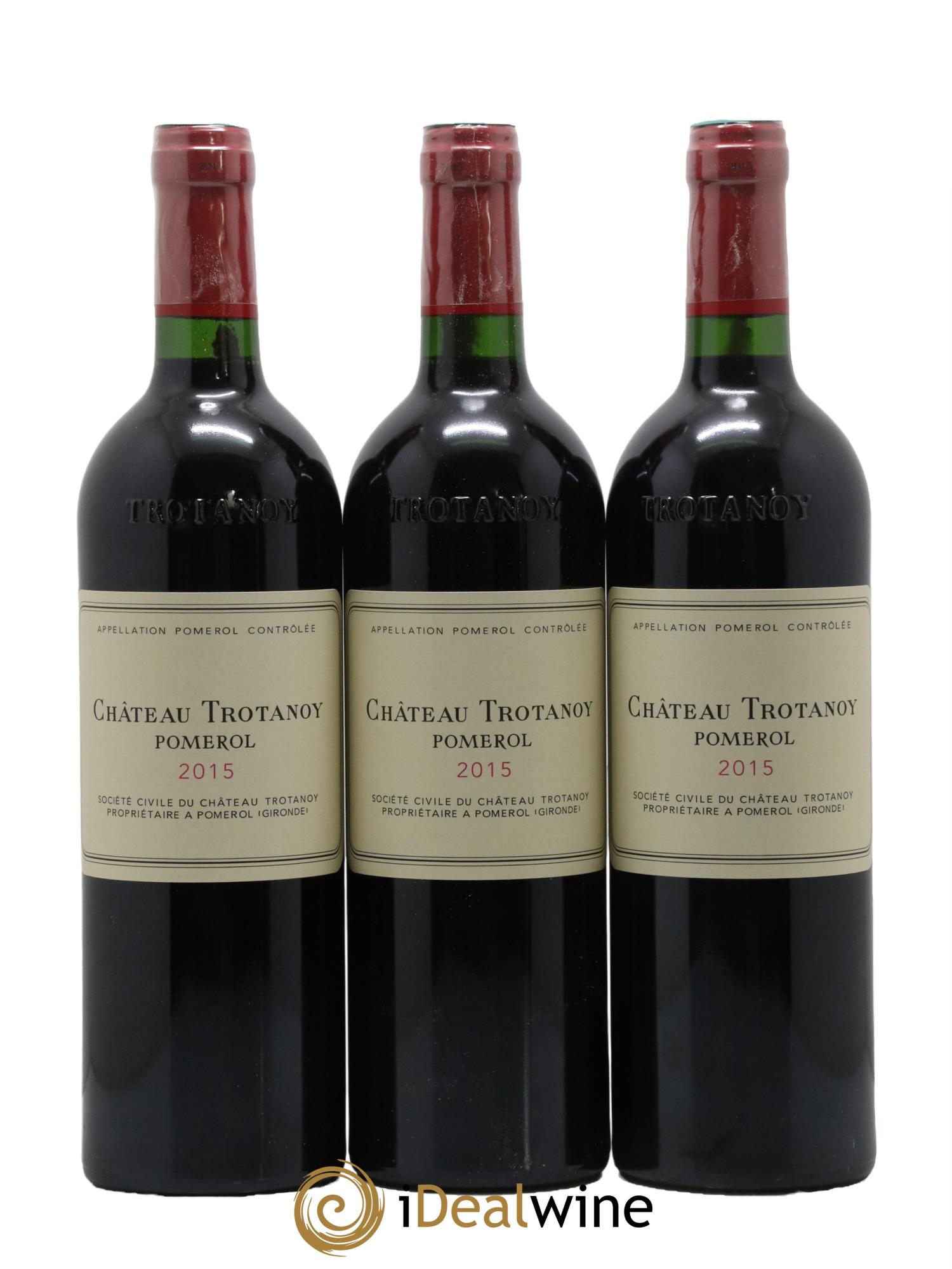 Château Trotanoy 2015 - Lot de 6 bouteilles - 3
