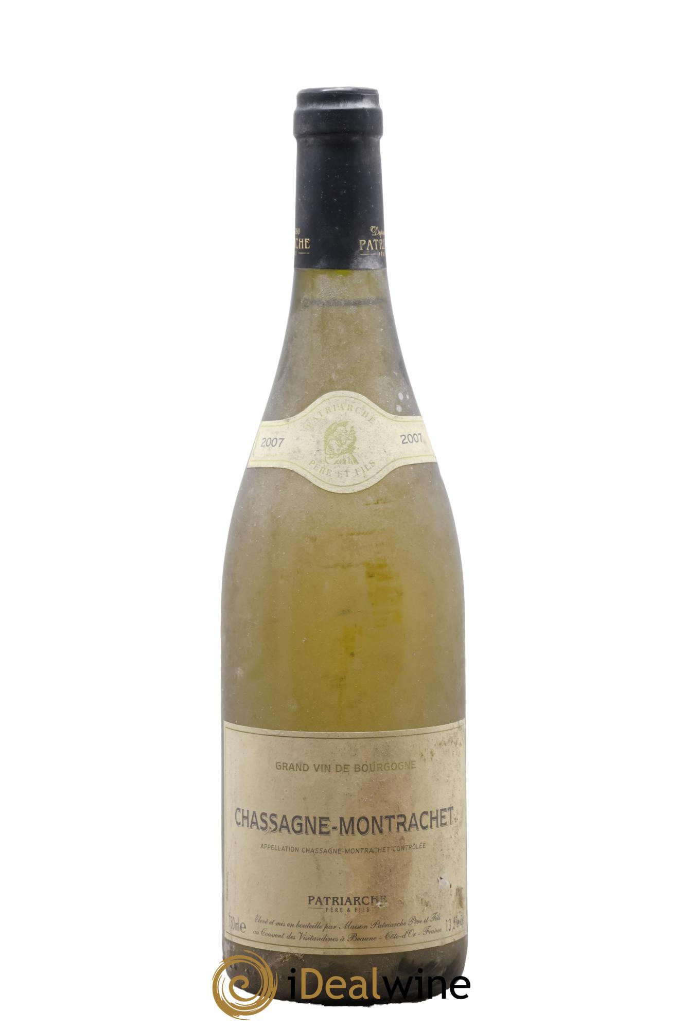 Chassagne-Montrachet Patriarche 2007 - Lot de 1 bouteille - 0