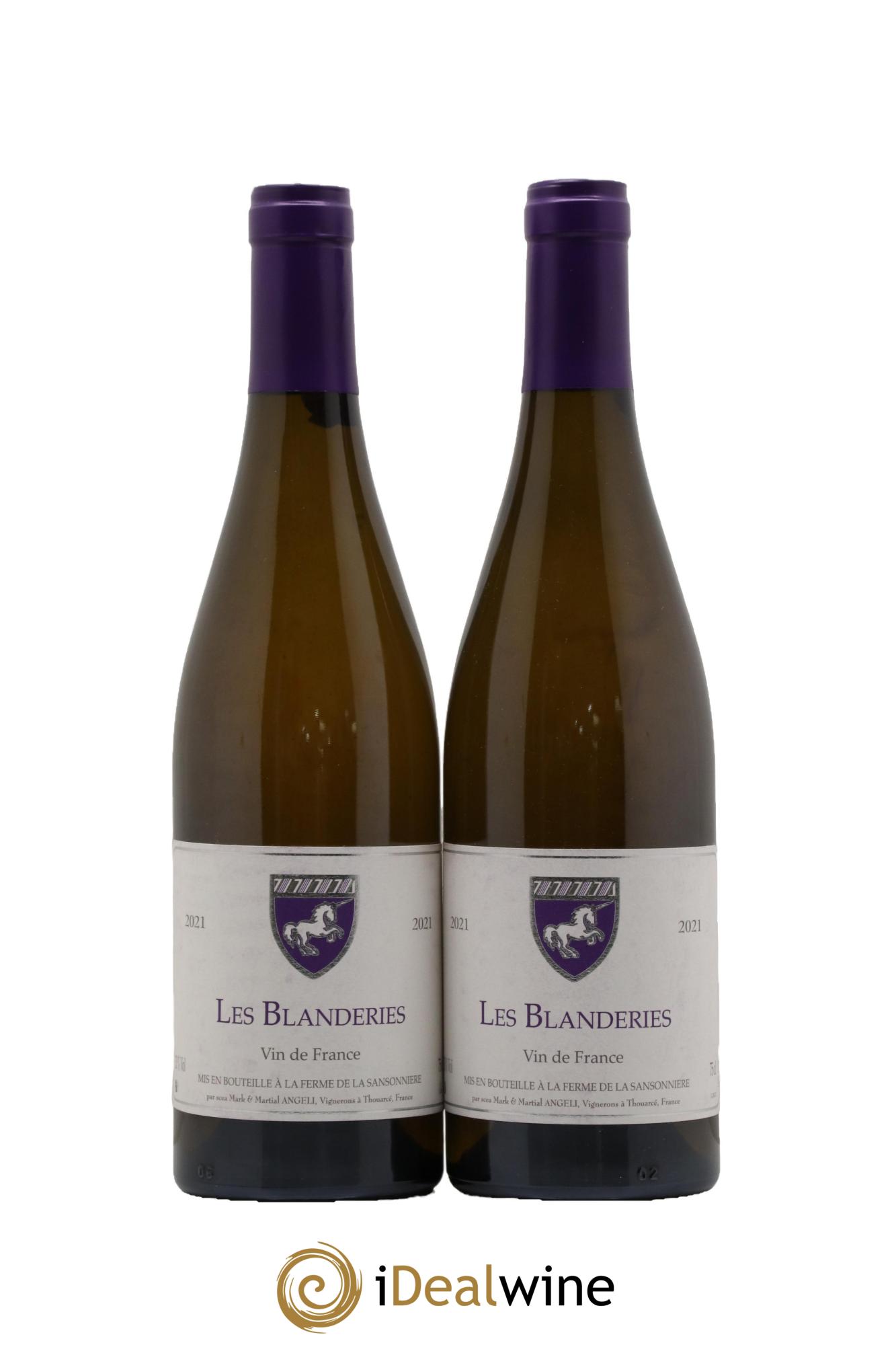 Vin de France Les Blanderies Mark Angeli (Domaine) - Ferme de la Sansonnière 2021 - Lot de 2 bouteilles - 0