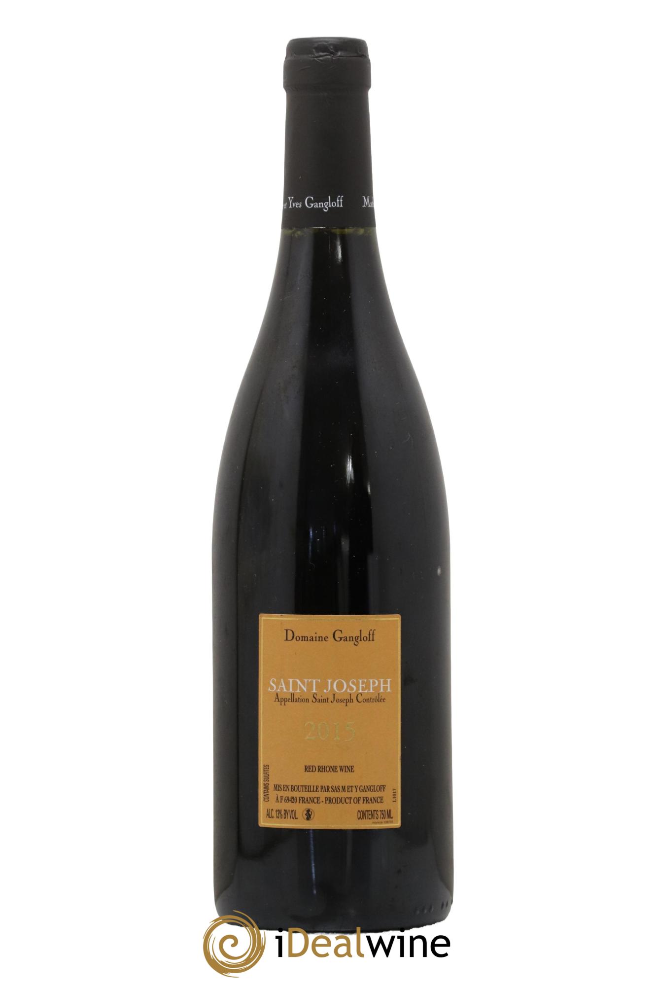 Saint-Joseph Gangloff (Domaine) 2015 - Lot de 1 bouteille - 1