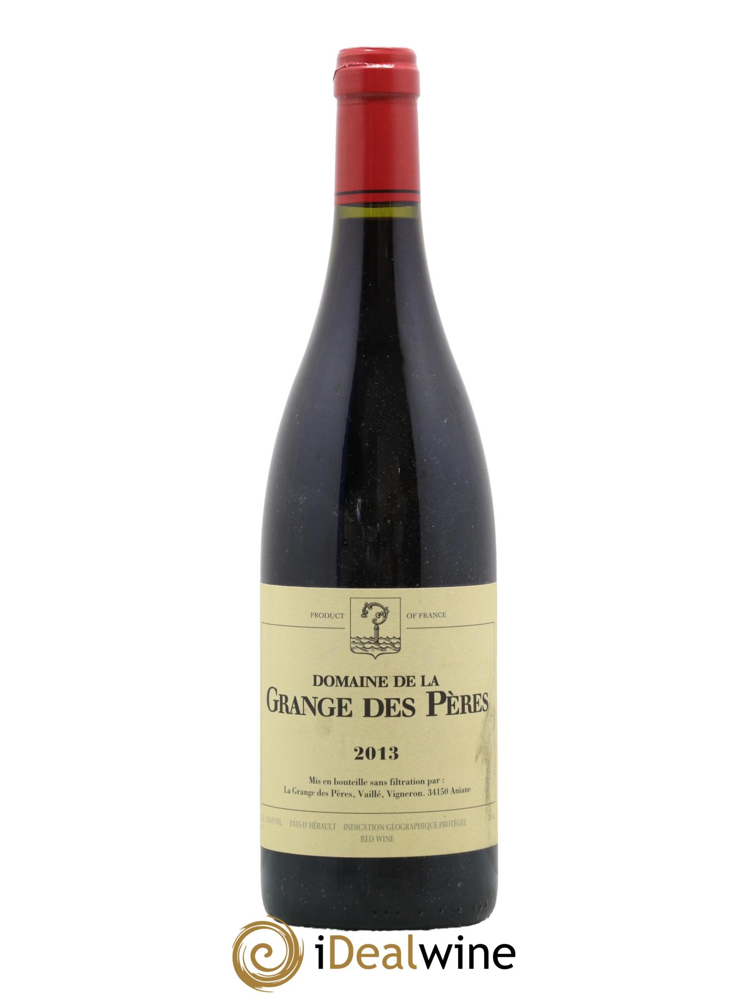 Pays d'Hérault Grange des Pères Laurent Vaillé 2013 - Lot de 1 bouteille - 0