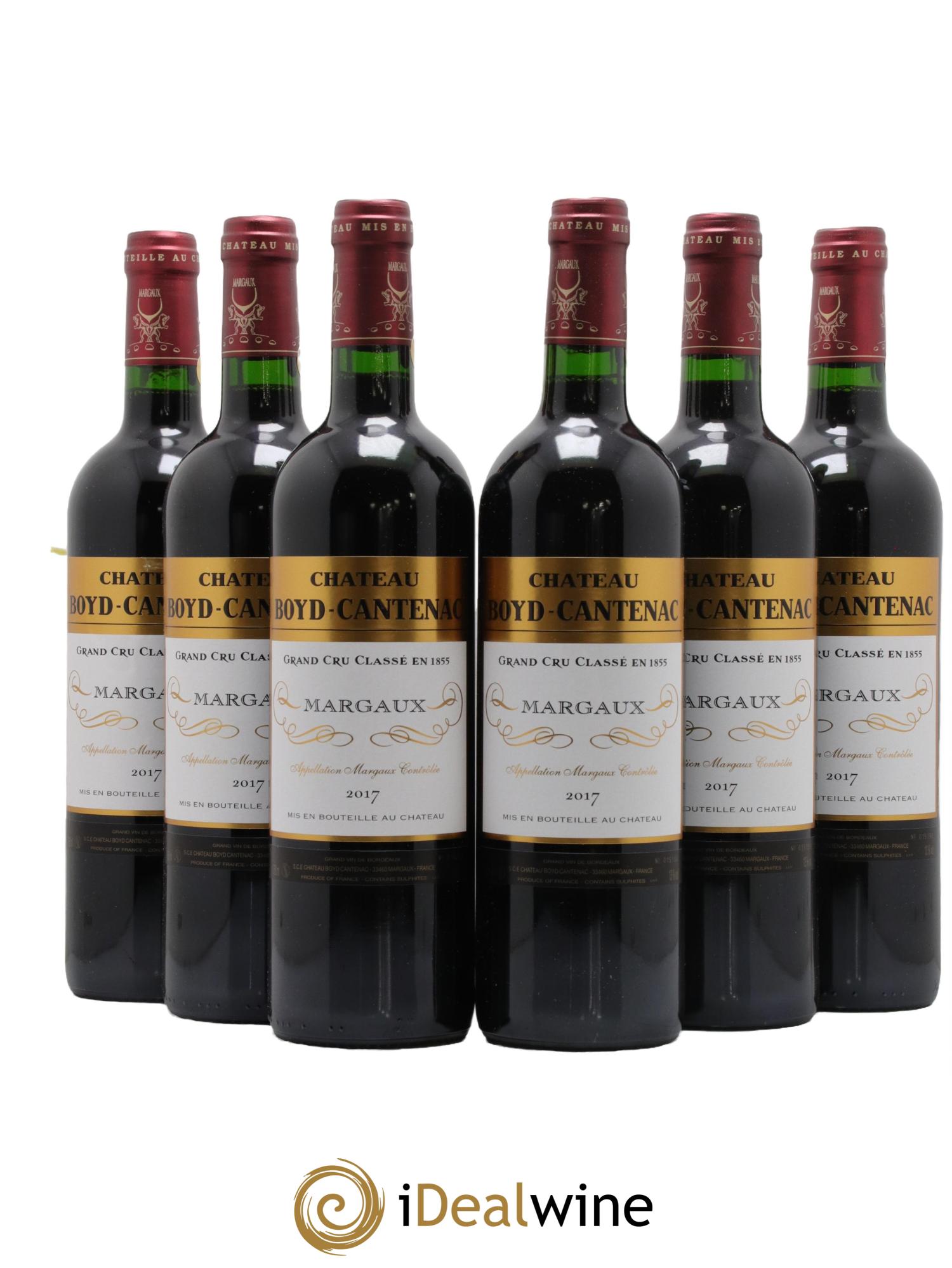 Château Boyd Cantenac 3ème Grand Cru Classé 2017 - Lot de 6 bouteilles - 0