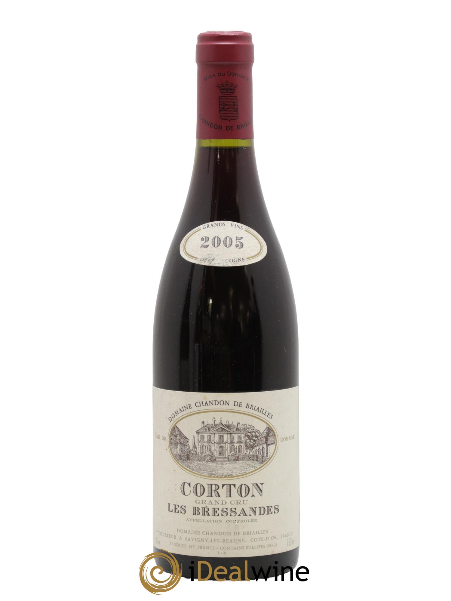 Corton Grand Cru Bressandes Chandon de Briailles 2005 - Lot of 1 bottle - 0