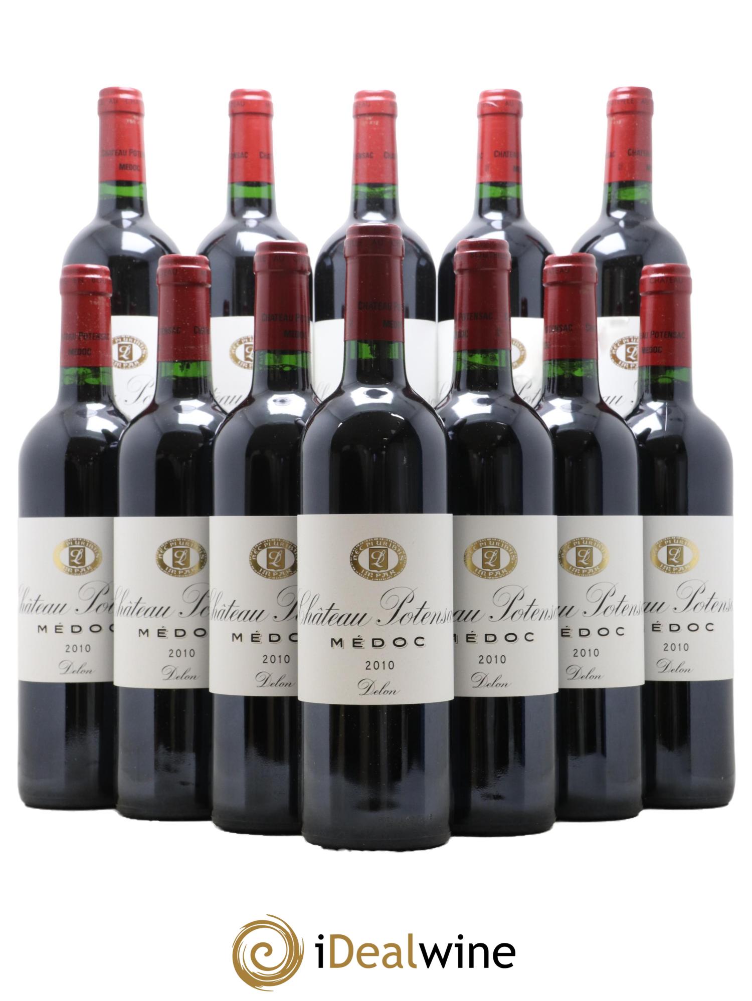 Château Potensac 2010 - Lot de 12 bouteilles - 0