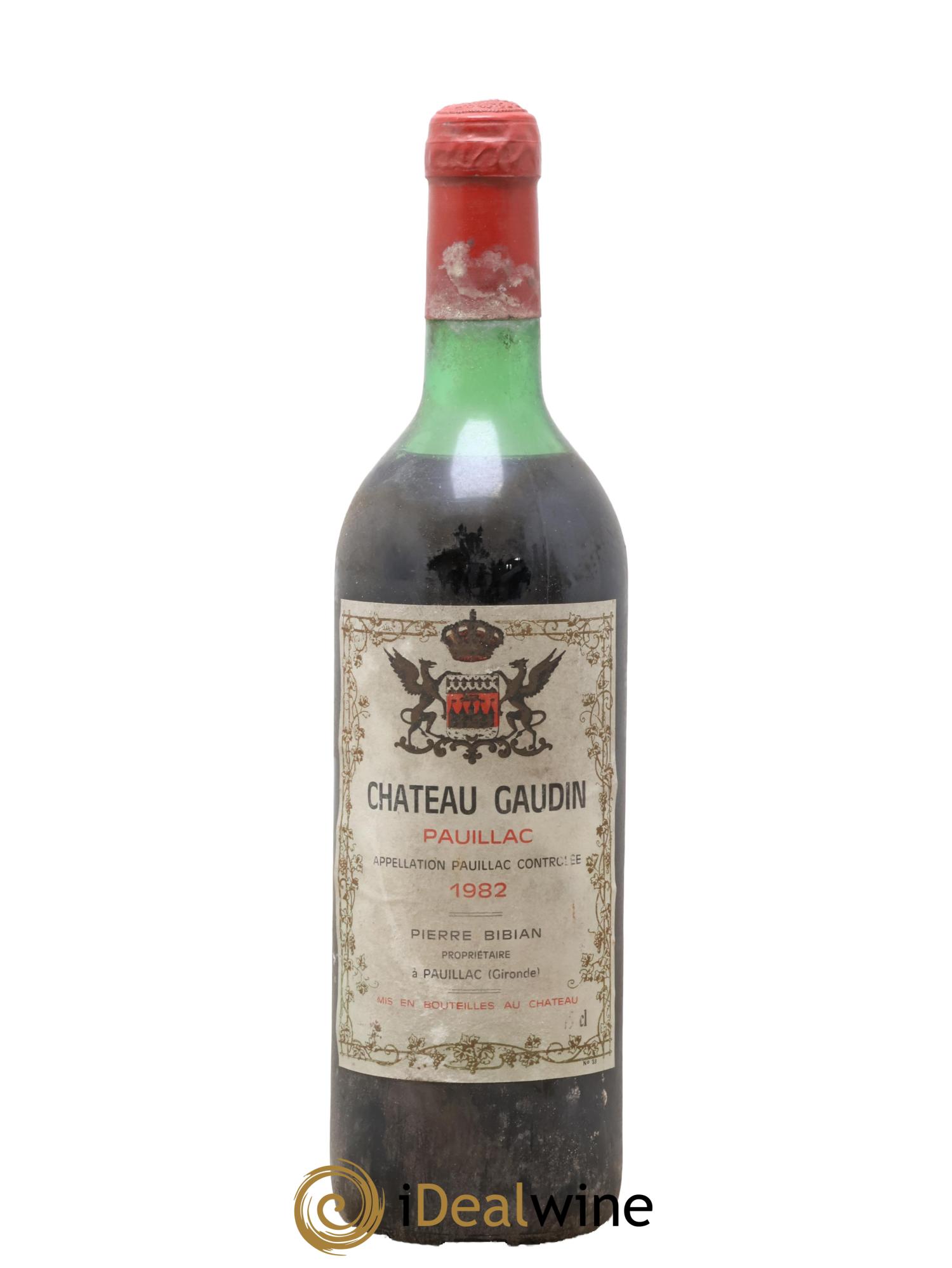 Château Gaudin 1982 - Lotto di 1 bottiglia - 0