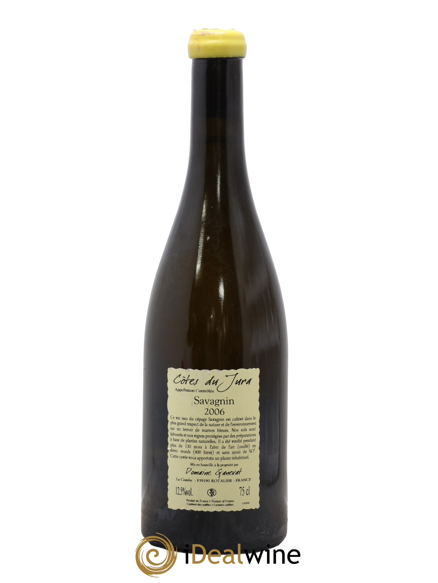 Côtes du Jura Les Vignes de mon Père Jean-François Ganevat (Domaine) 2006 - Lot of 1 bottle - 1