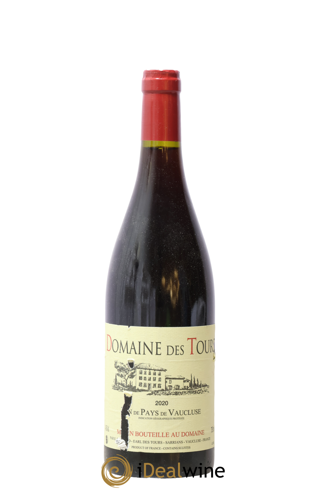 Vaucluse (Vin de Pays de Vaucluse) Domaine des Tours Emmanuel Reynaud 2020 - Lot de 1 bouteille - 0
