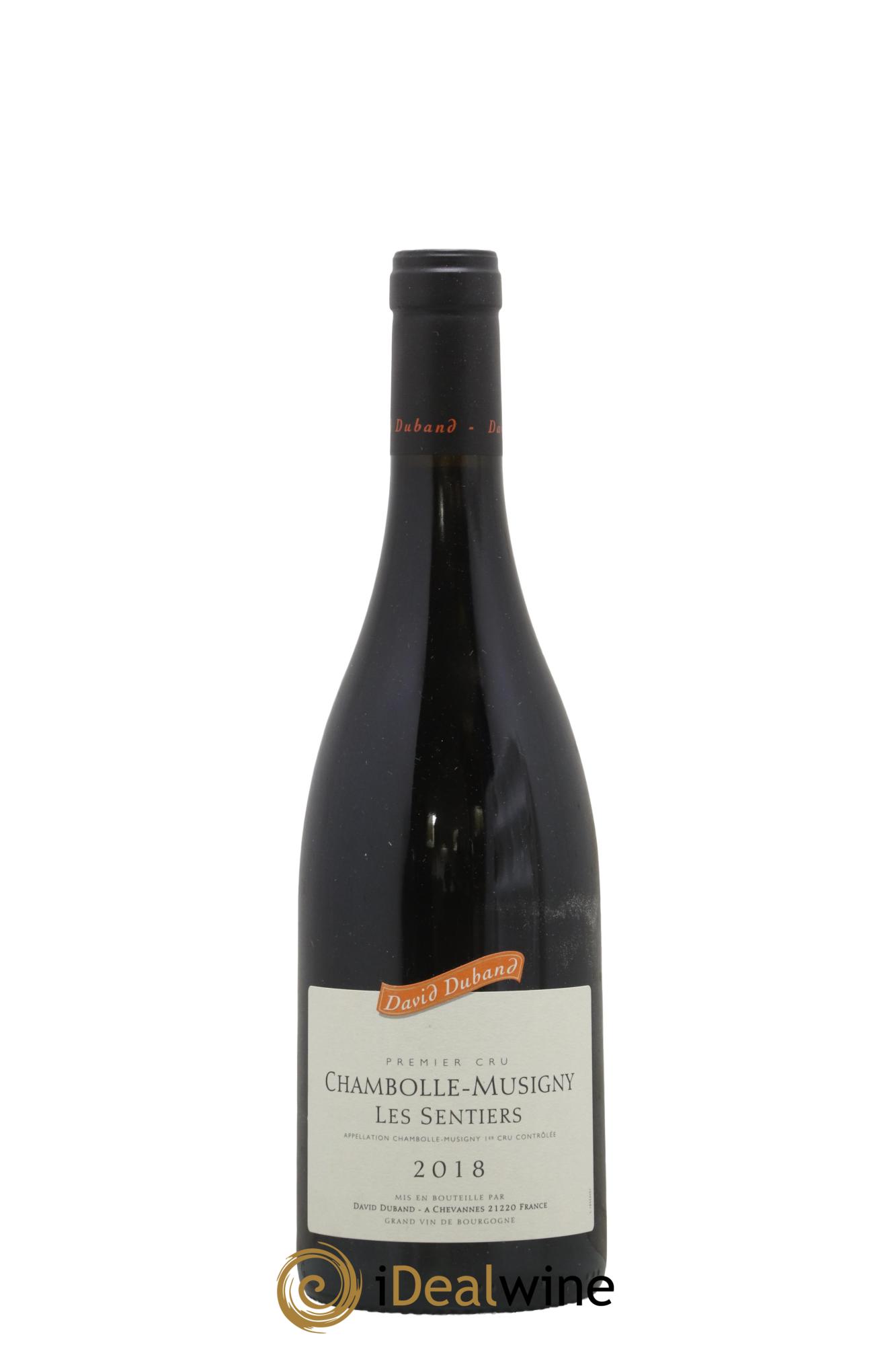 Chambolle-Musigny 1er Cru Les Sentiers David Duband (Domaine) 2018 - Lot de 1 bouteille - 0