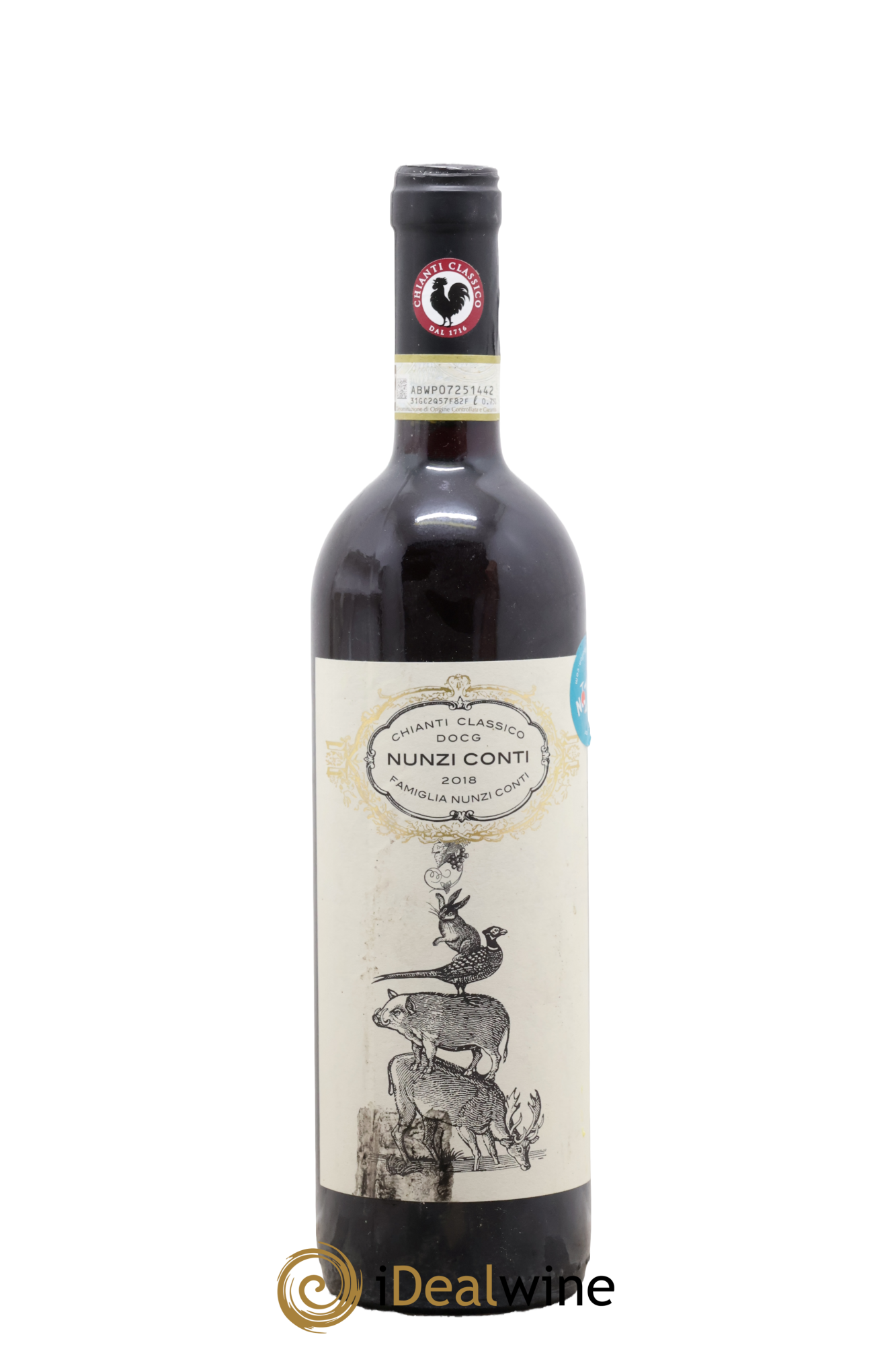 Chianti Classico DOCG Nunzi Conti 2018 - Lotto di 1 bottiglia - 0