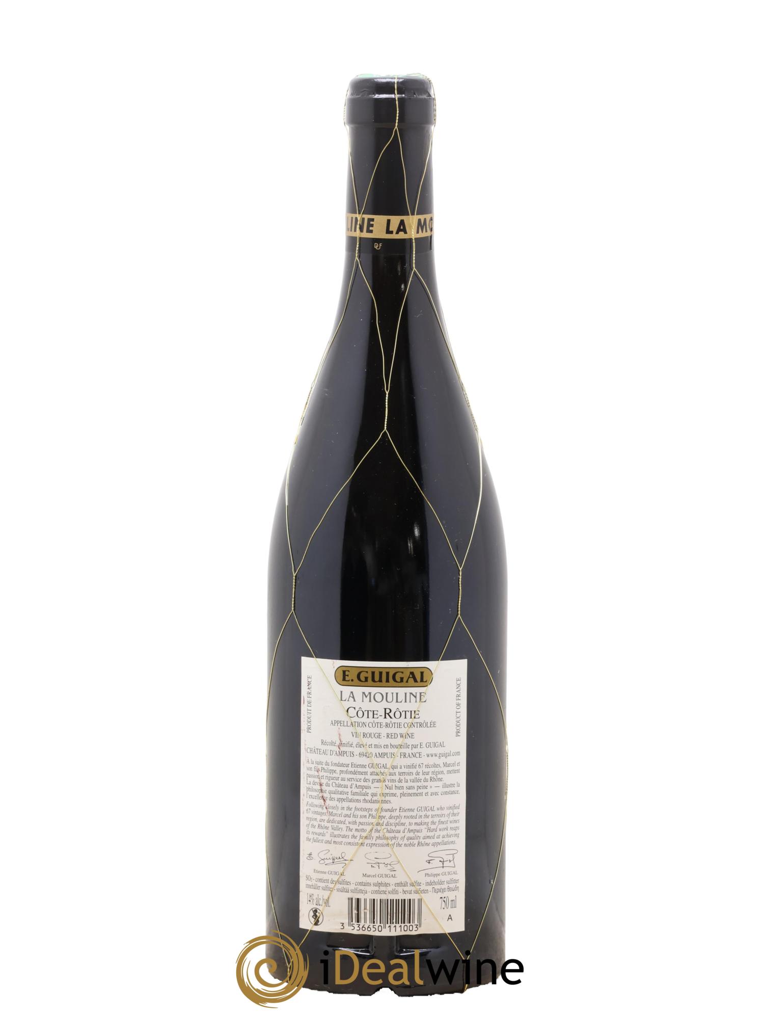 Côte-Rôtie La Mouline Guigal 2017 - Lot of 1 bottle - 1