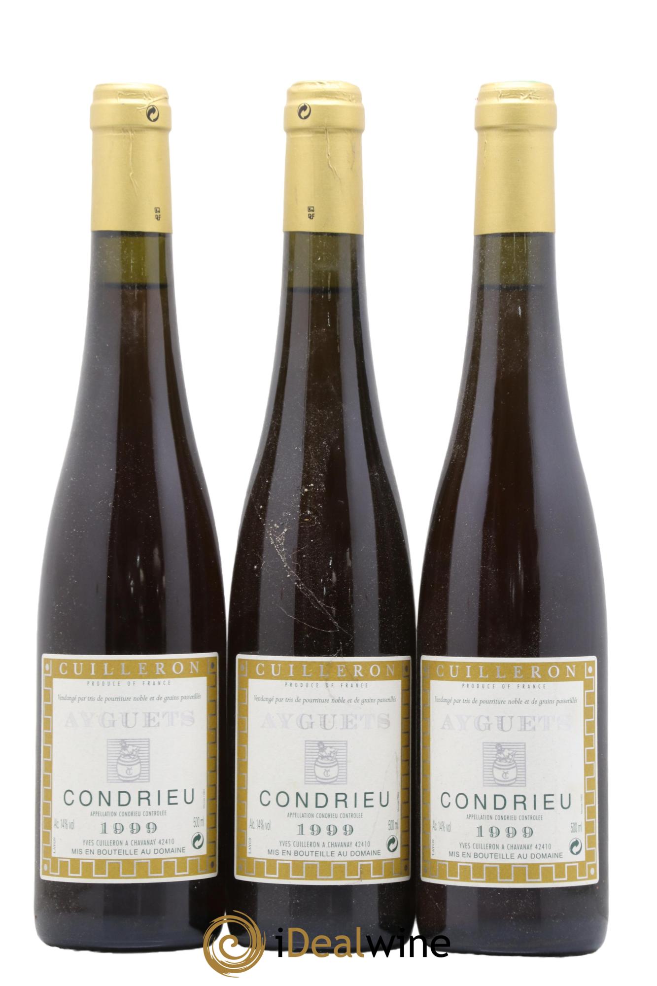 Condrieu Ayguets Yves Cuilleron (Domaine) 1999 - Lot de 6 format 50cls - 2