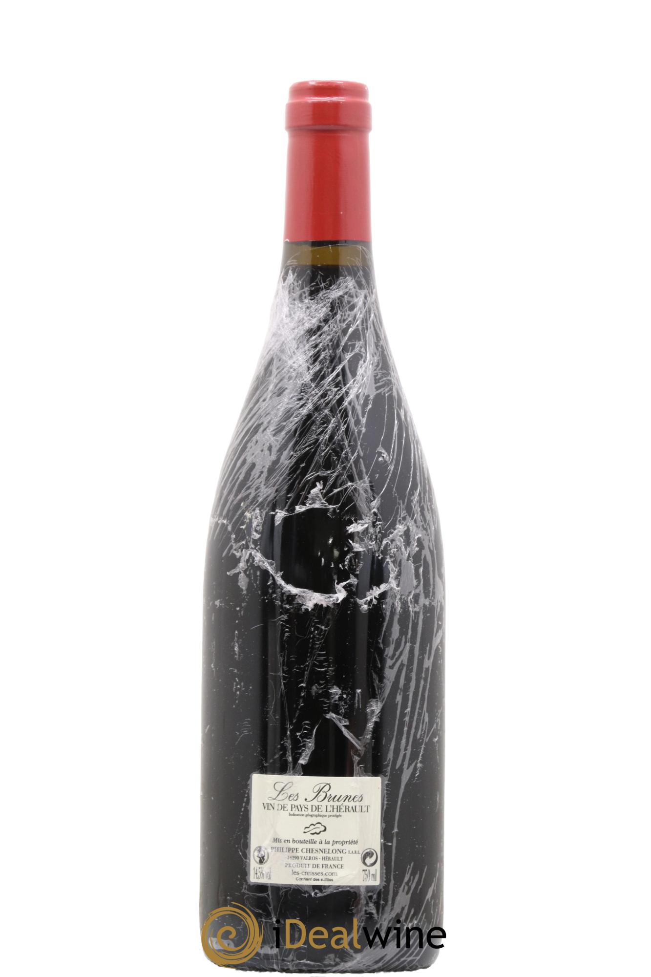 Vin de France Les Brunes Les Creisses (Domaine) 2015 - Lot de 1 bouteille - 1