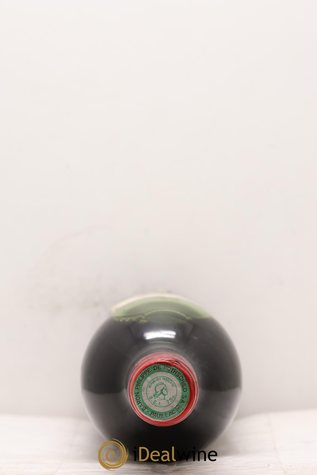 Château d' Armailhac - Mouton Baron(ne) Philippe 5ème Grand Cru Classé 1975 - Lot de 1 bouteille - 1
