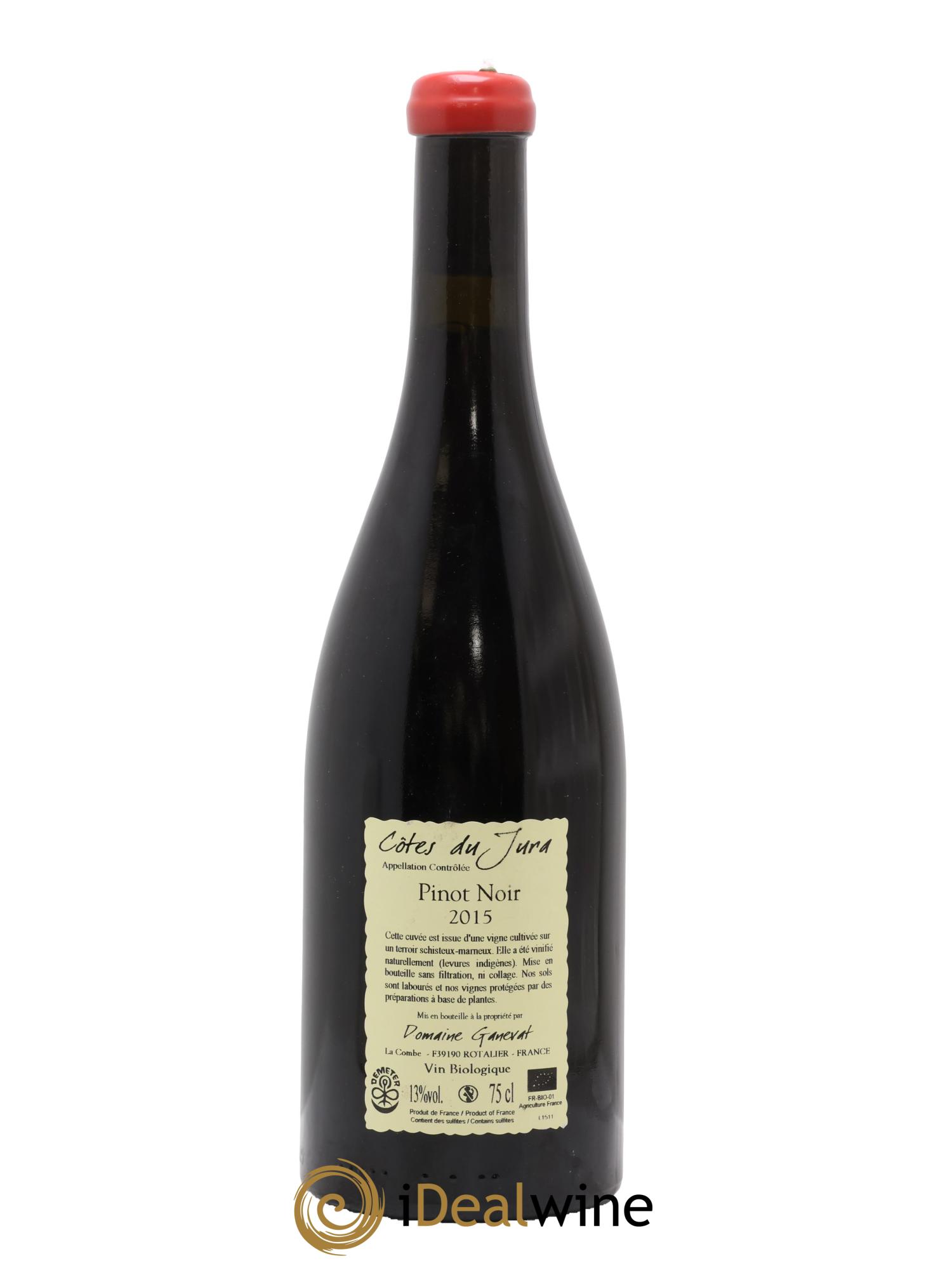 Côtes du Jura Julien En Billat Jean-François Ganevat (Domaine) 2015 - Lot de 1 bouteille - 1